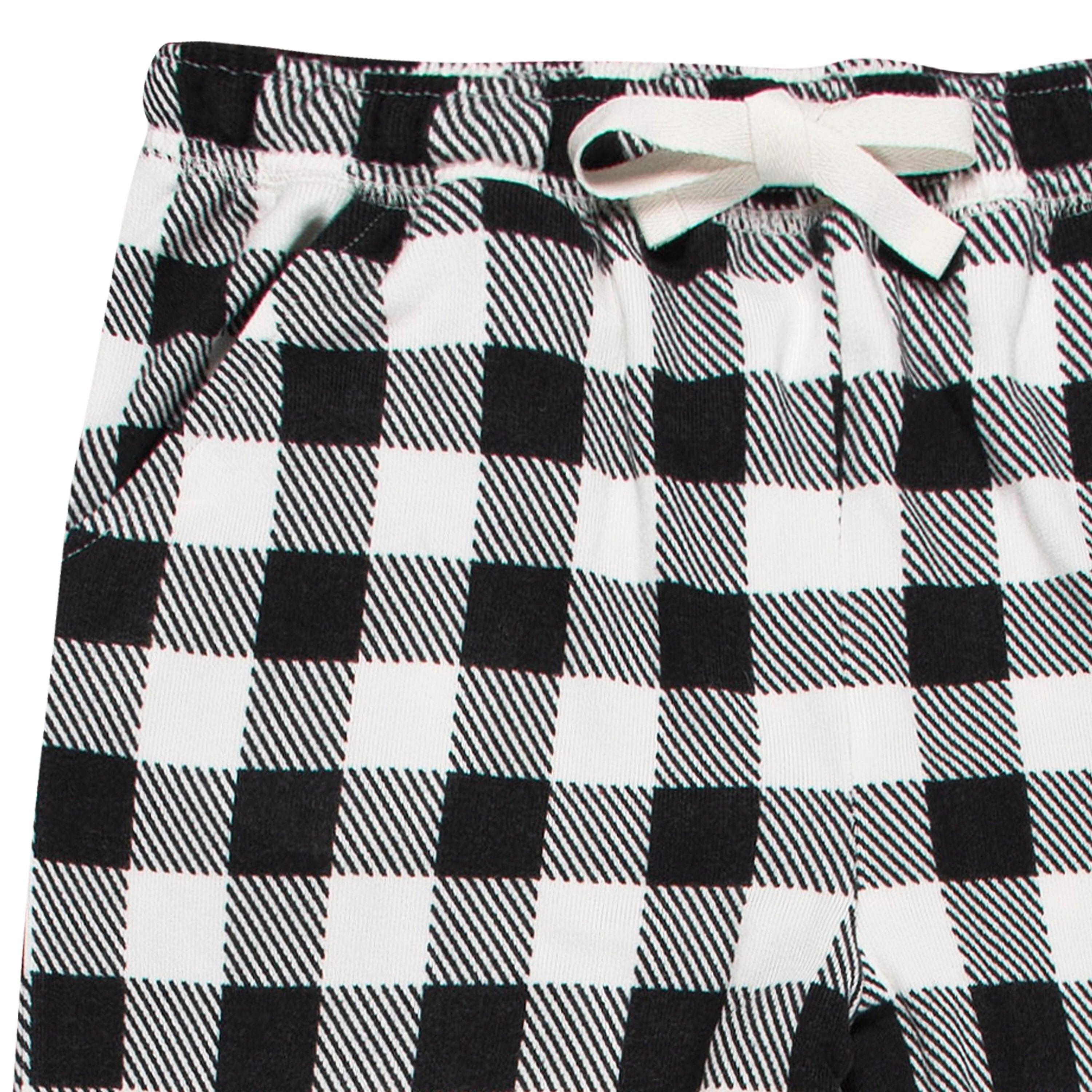 Women’s 2-Piece Hacci Buffalo Plaid Pajama Set - Image 10