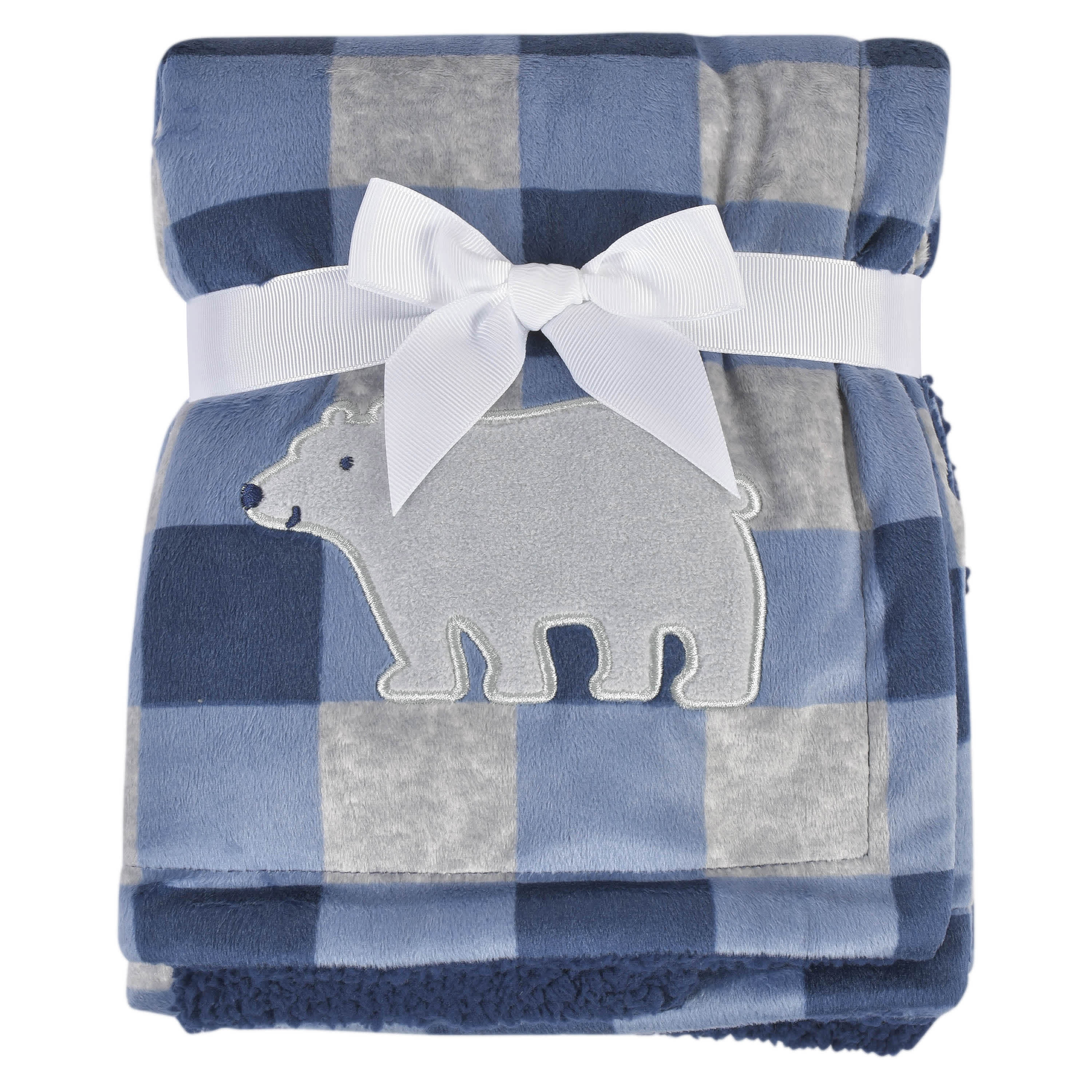 2-Piece Baby & Toddler Boys Bear Blanket & Security Blanket Set - Image 5