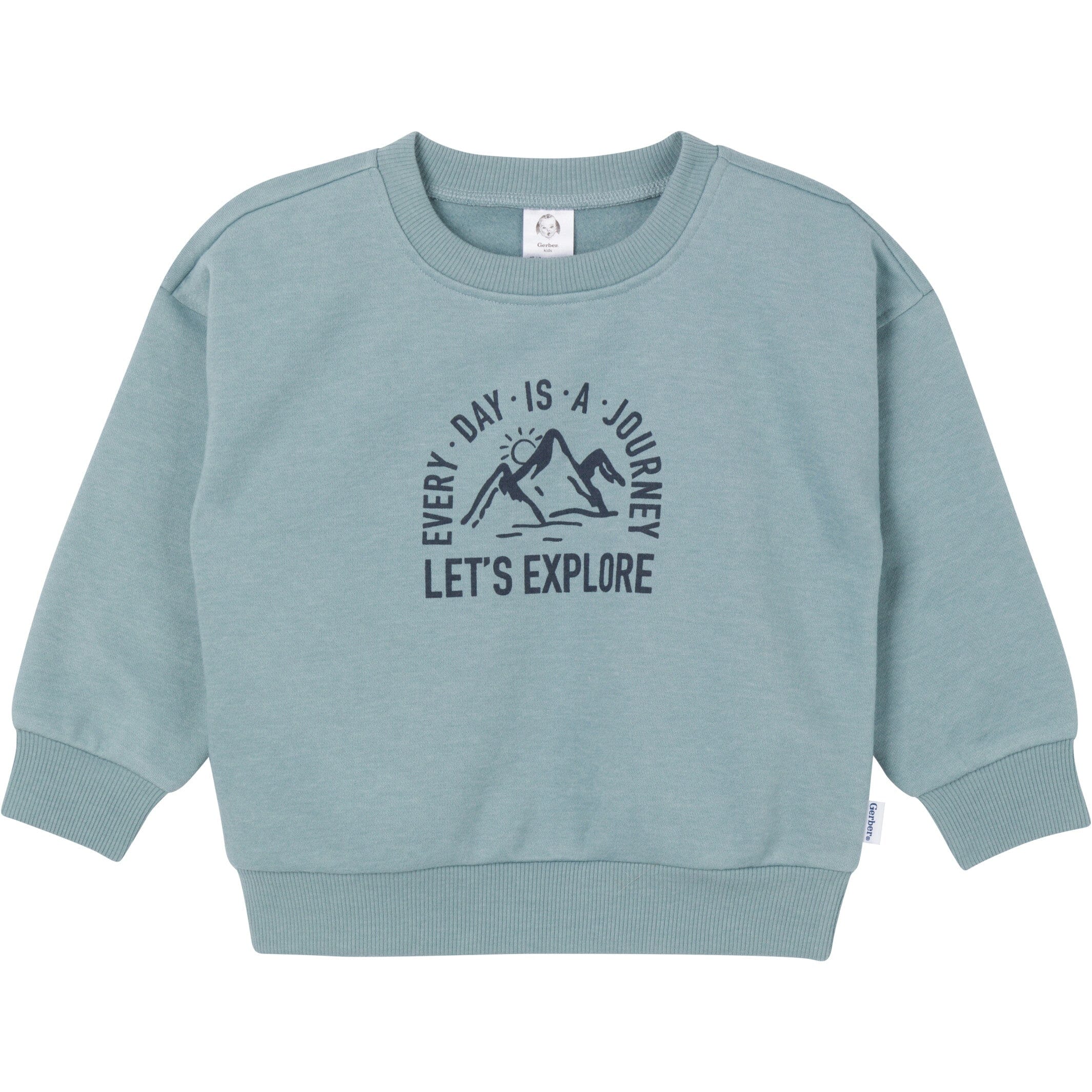 2-Piece Baby & Toddler Boys Explore Sweatshirt & Pant Set - Image 2