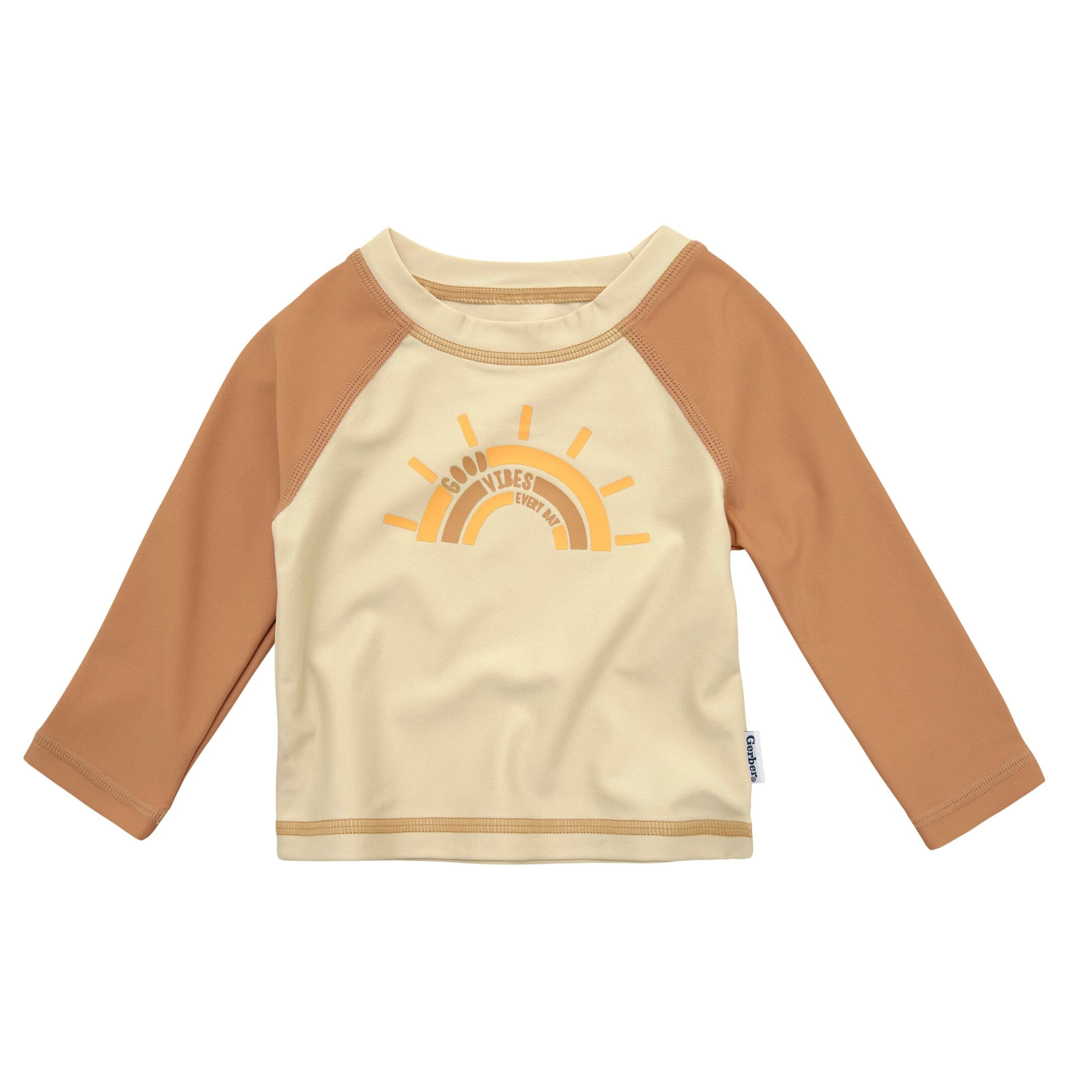2-Piece Baby & Toddler Boys UPF 50+ Suns Rash Guard & Swim Trunks Set - Image 3
