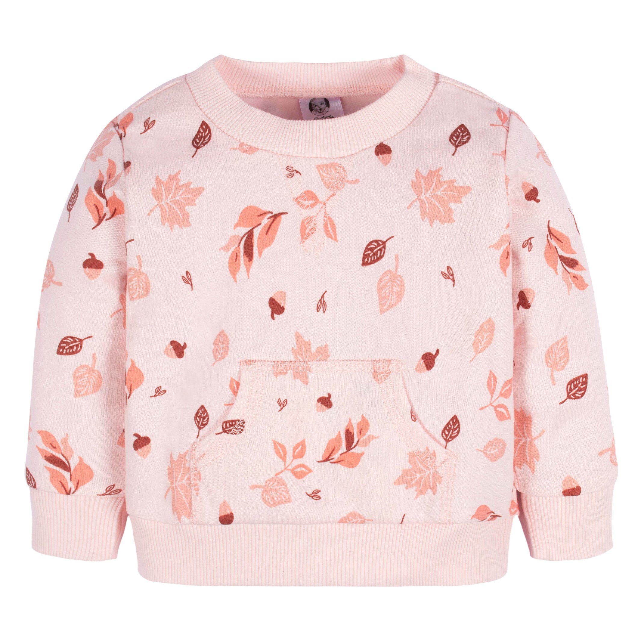 2-Piece Baby & Toddler Girls Foliage Sweatshirt & Pant Set - Image 2