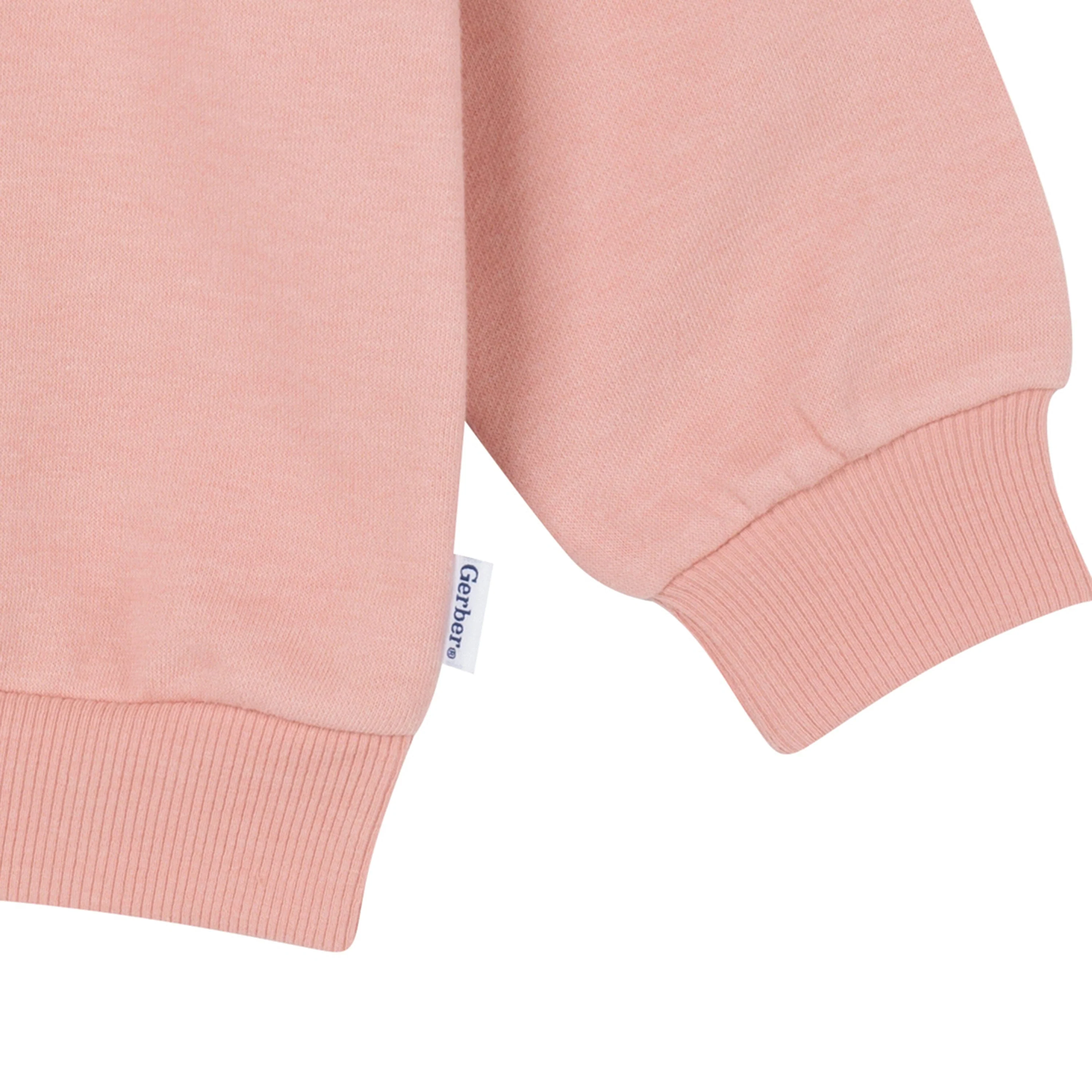 2-Piece Baby & Toddler Girls LOVE Sweatshirt & Pant Set - Image 5