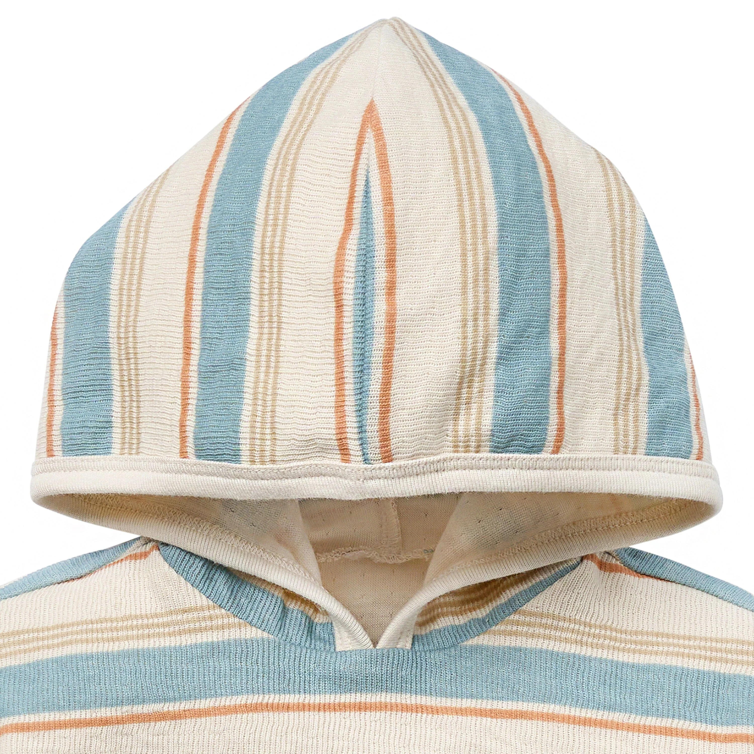 2-Piece Baby Boys Hooded Short Sleeve Top & Cuffed Shorts Set - Image 3