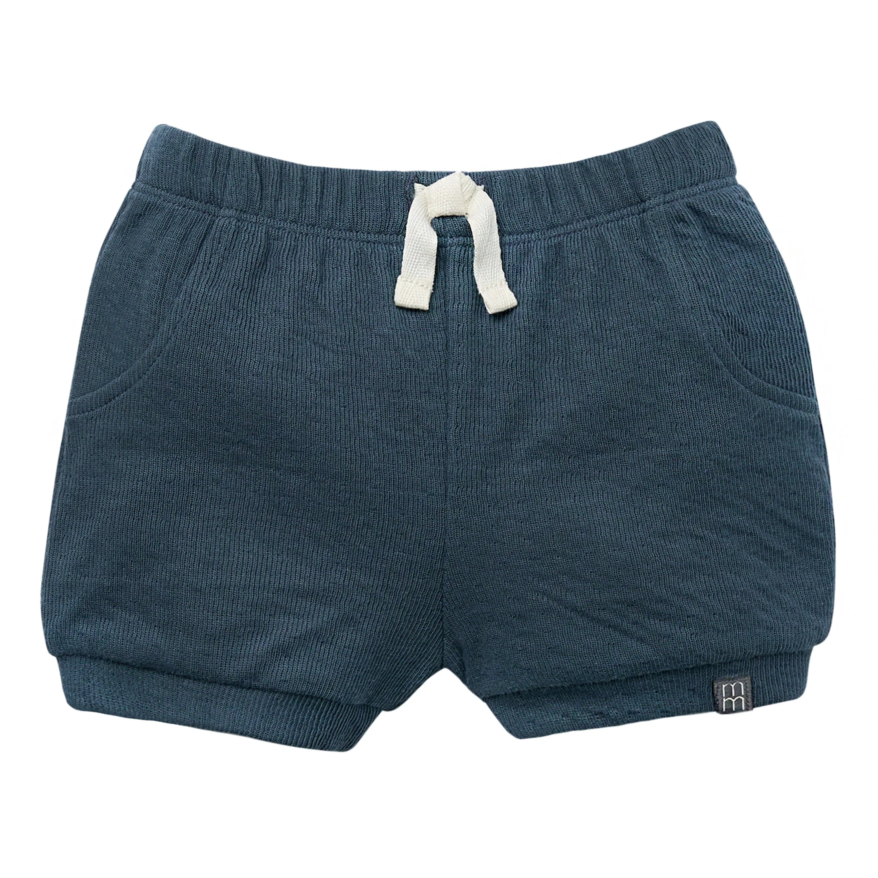 2-Piece Baby Boys Hooded Short Sleeve Top & Cuffed Shorts Set - Image 6