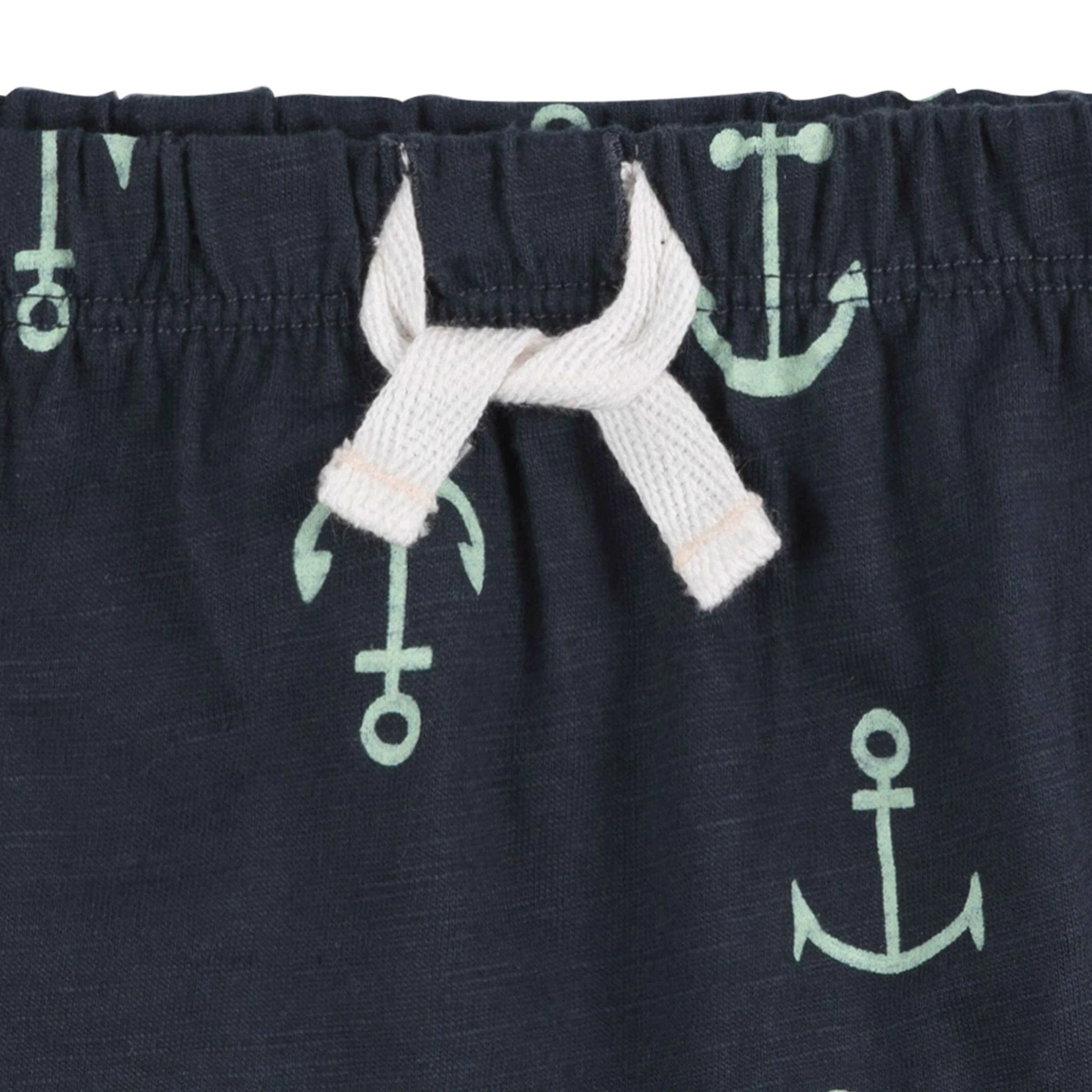 2-Piece Baby and Toddler Boys Anchor T-Shirt and Shorts Set - Image 5