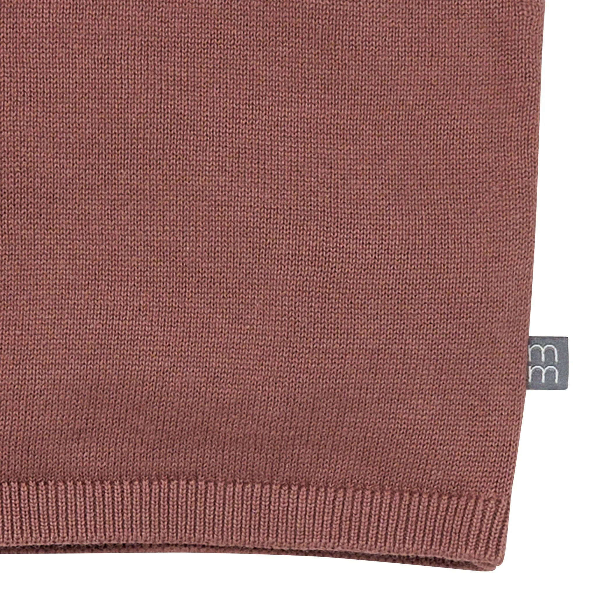 2-Piece Baby Boys Brown Johnny Collar Sweater Knit Set - Image 4