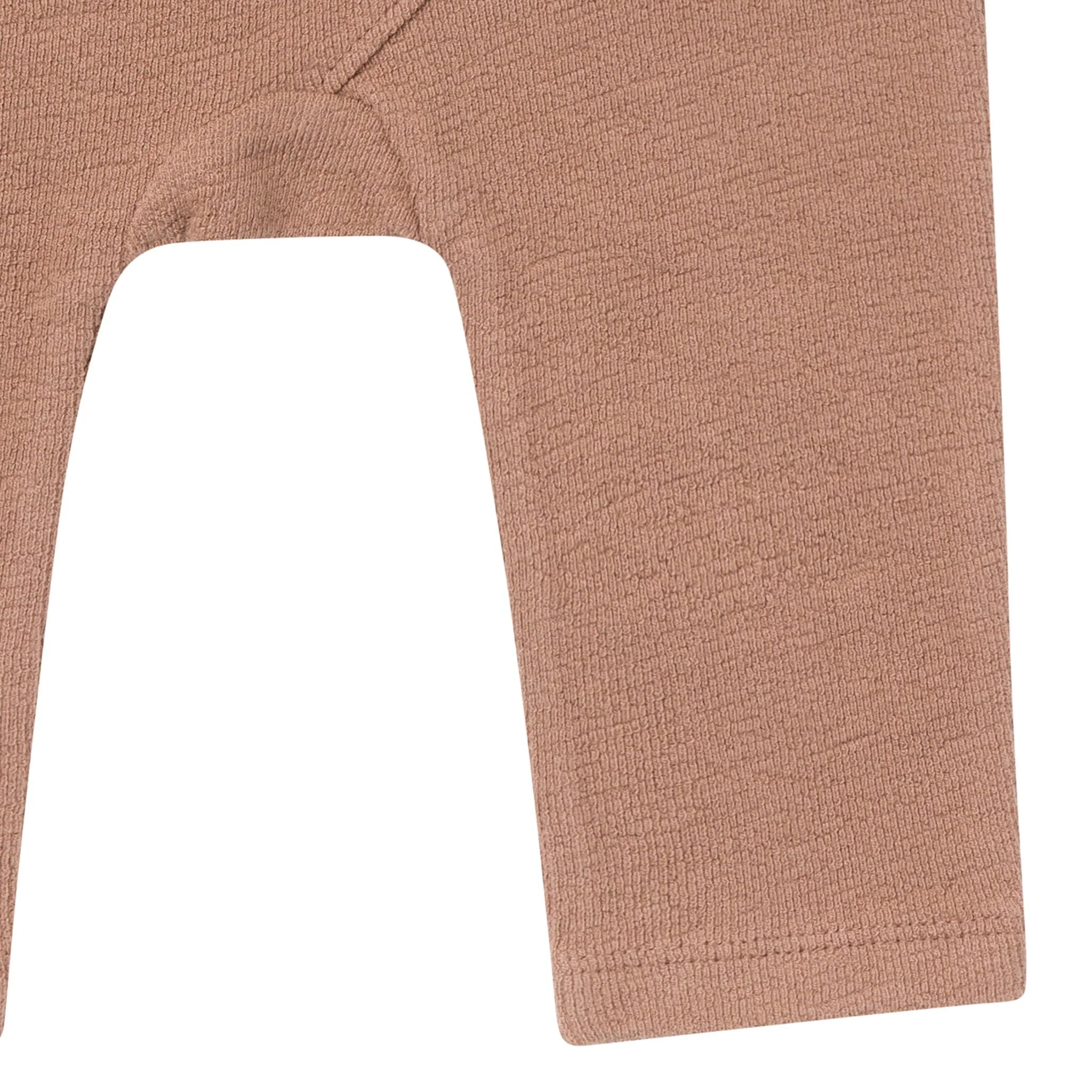 2-Piece Baby Boys Brown Raglan Top and Pant Set - Image 9