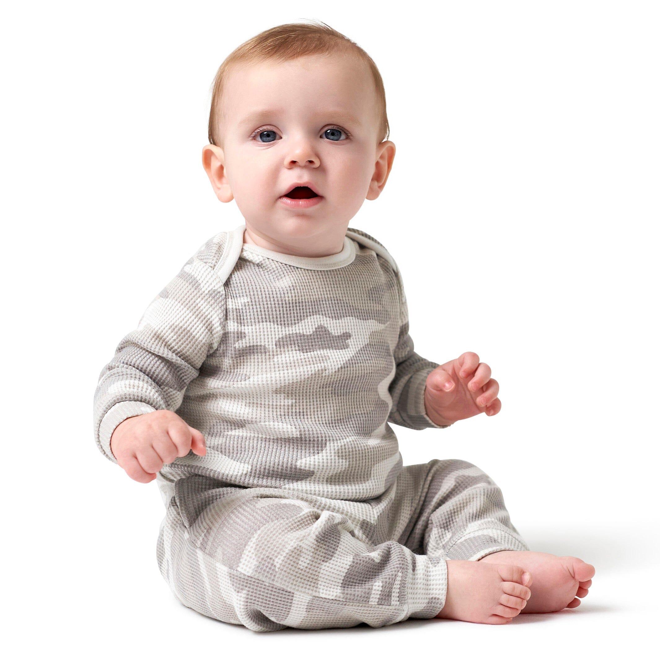 2-Piece Baby Boys Camo Top & Jogger Set - Image 2