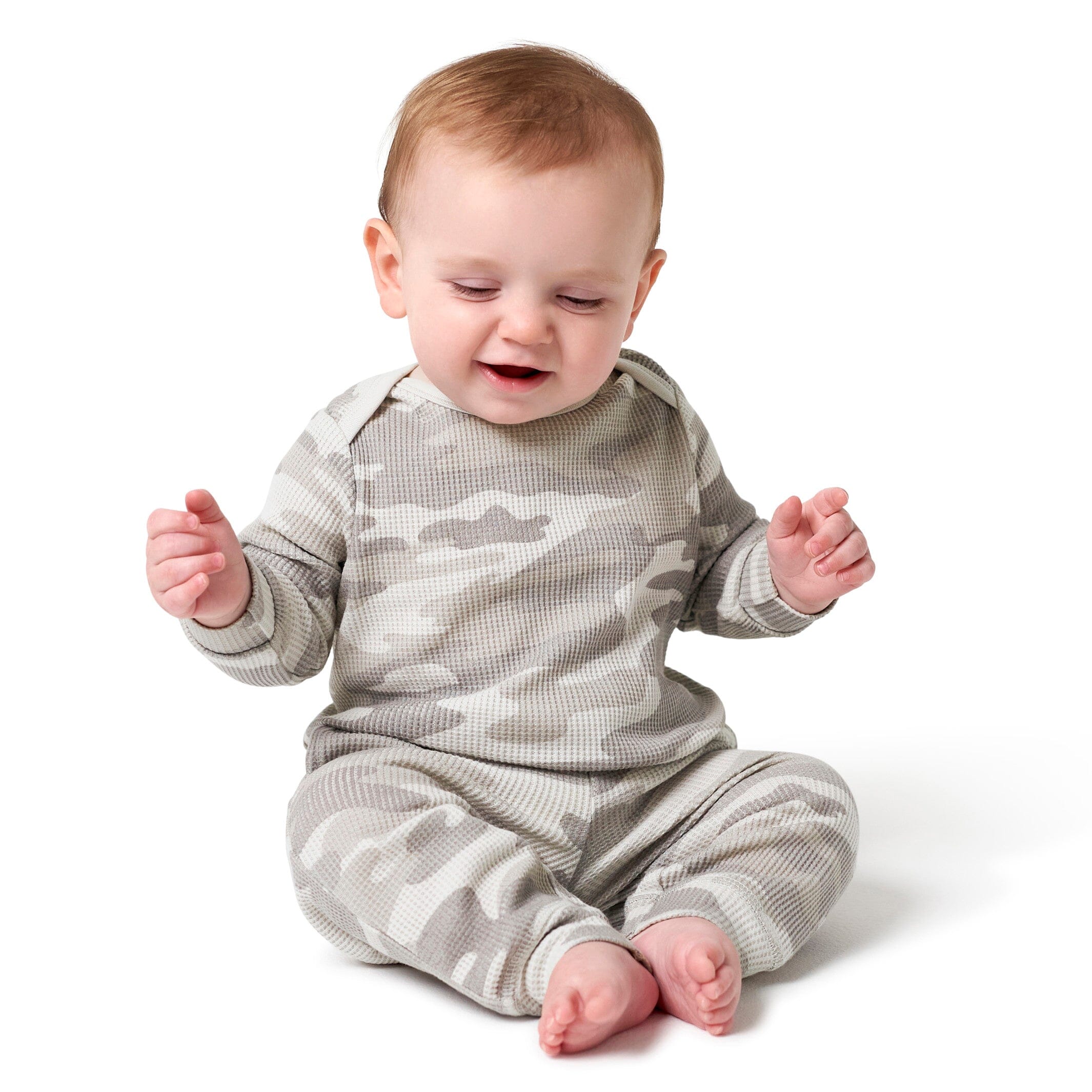 2-Piece Baby Boys Camo Top & Jogger Set - Image 3