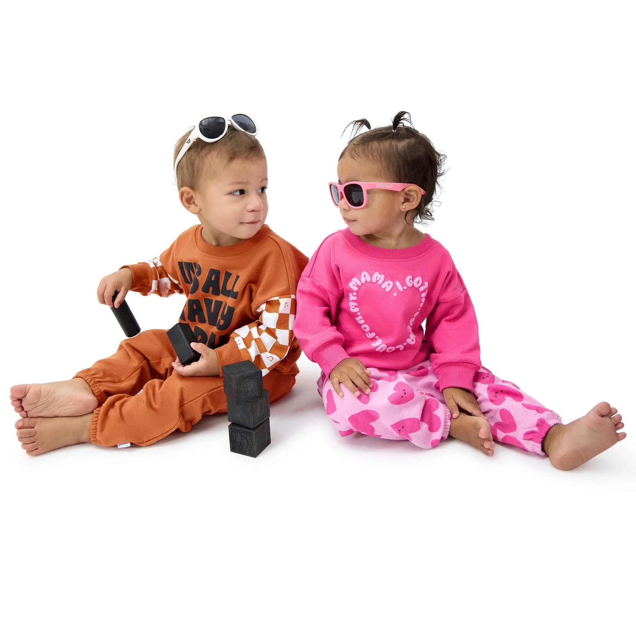 2-Piece Baby Boys It'S All Gravy Sweatshirt Set - Image 4