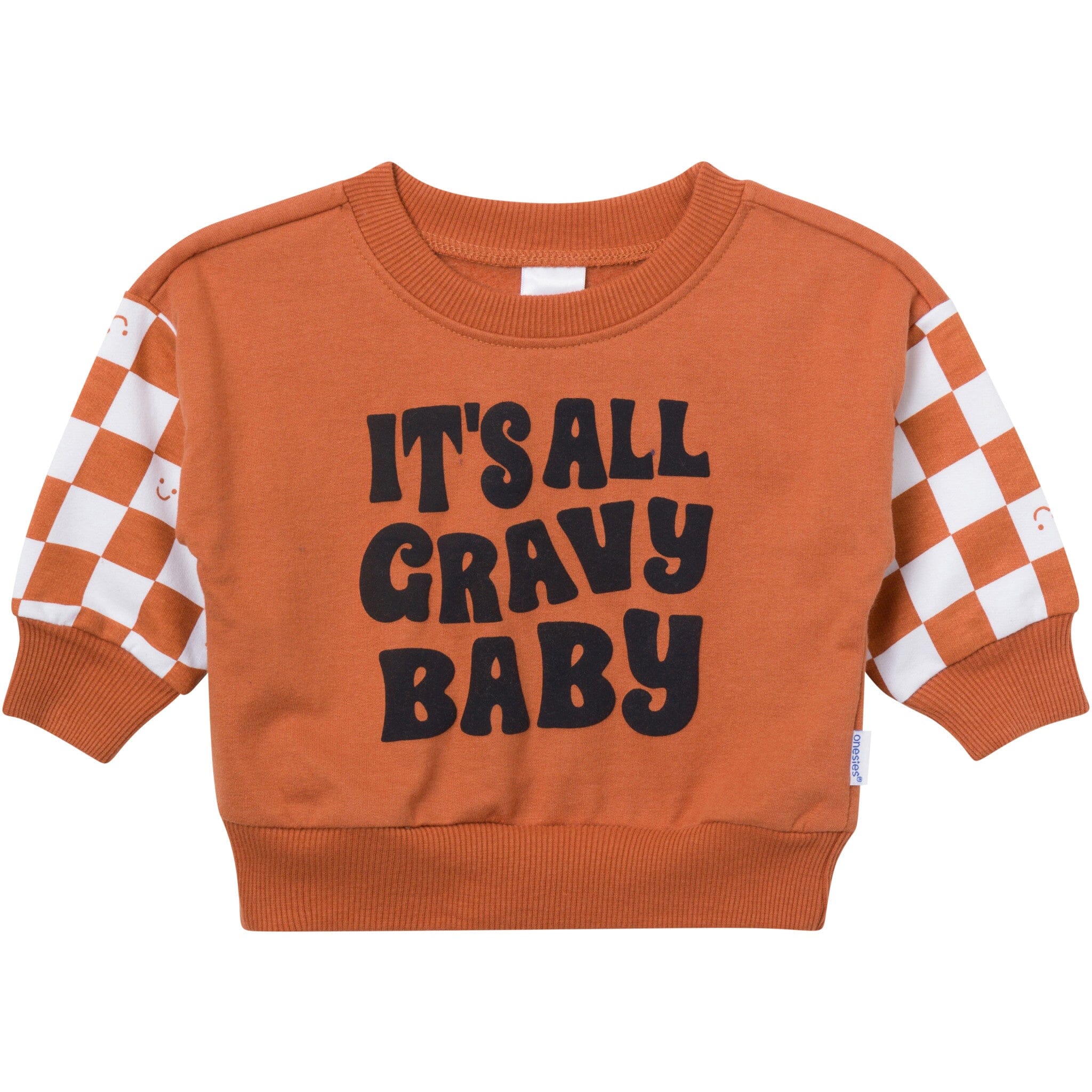 2-Piece Baby Boys It'S All Gravy Sweatshirt Set - Image 5