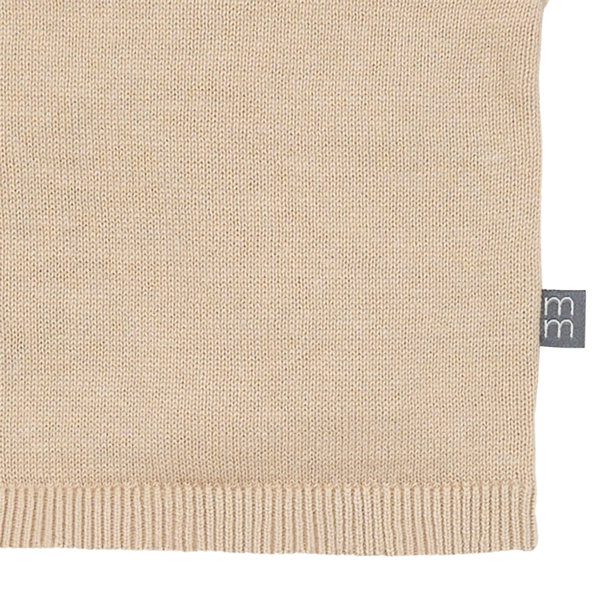 2-Piece Baby Boys Light Tan Johnny Collar Sweater Knit Set - Image 4