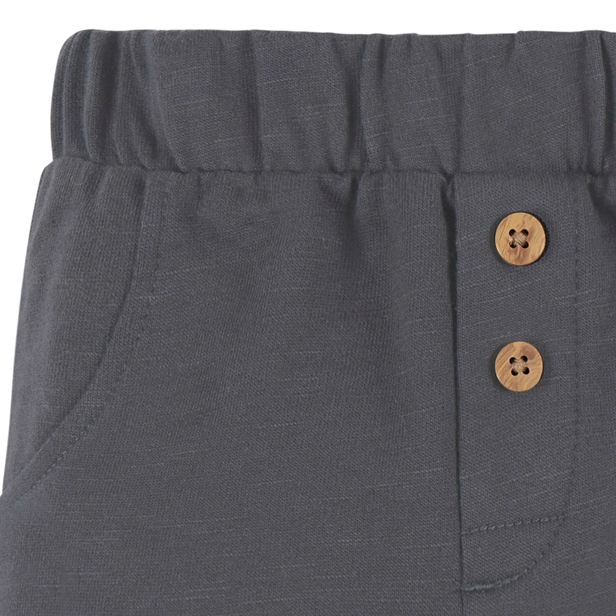 2-Piece Baby Boys Little Dude Top & Joggers Set - Image 4