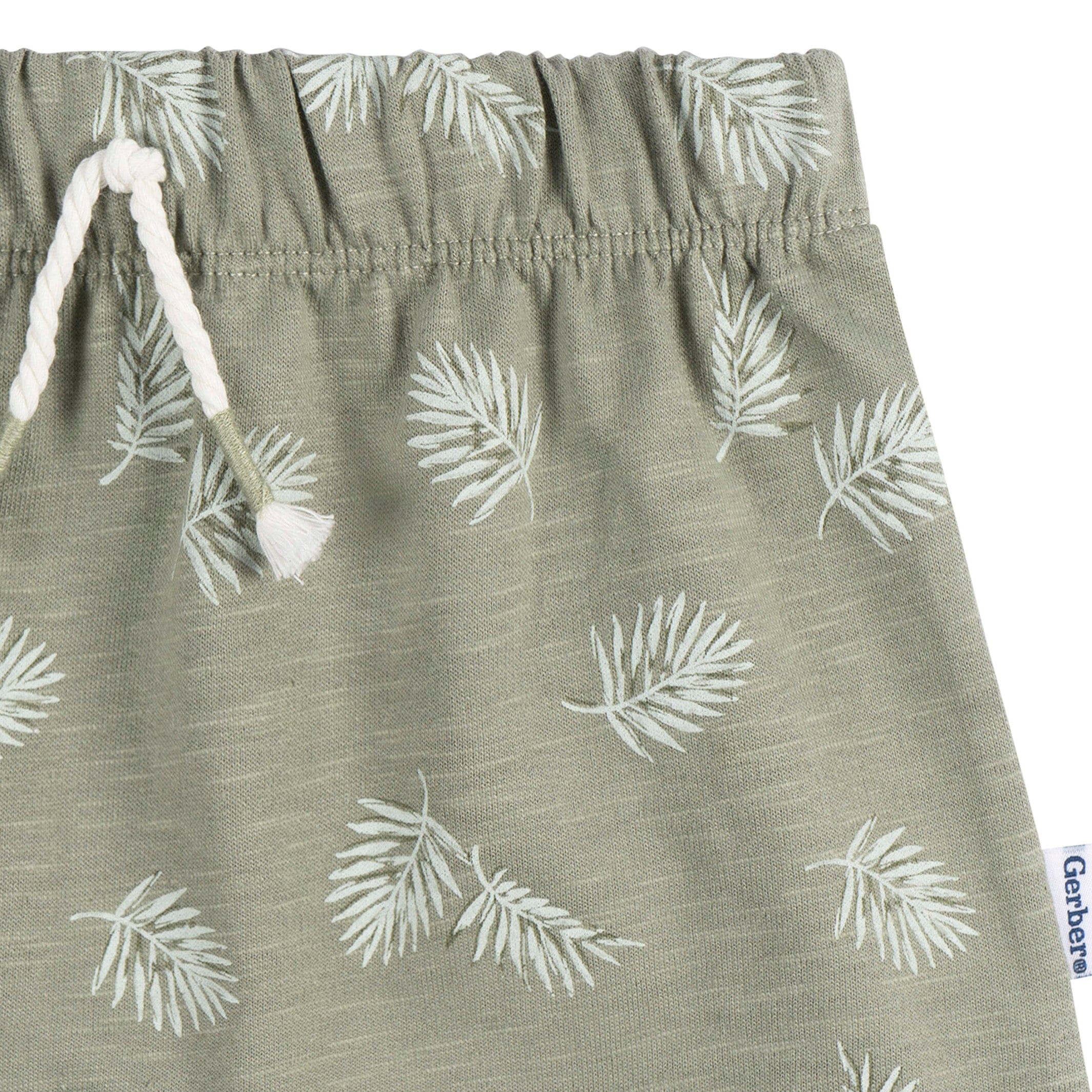 2-Piece Baby Boys Palms T-Shirt and Shorts Set - Image 8