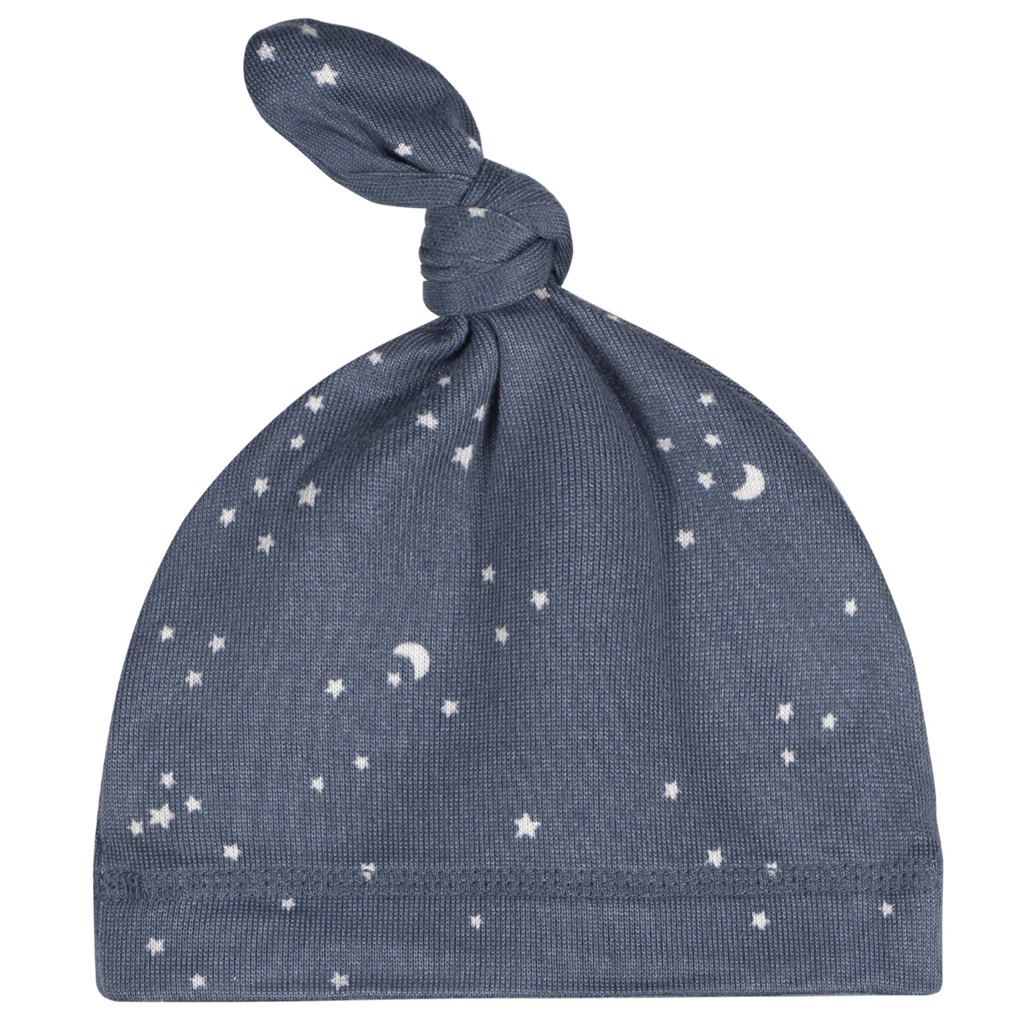 2-Piece Baby Boys Stars & Moon Swaddle and Cap Set - Image 2