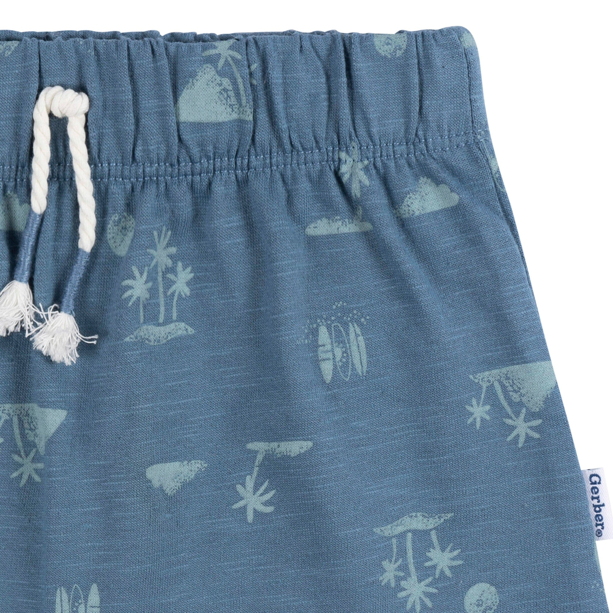 2-Piece Baby Boys Surf Life T-Shirt and Shorts Set - Image 6