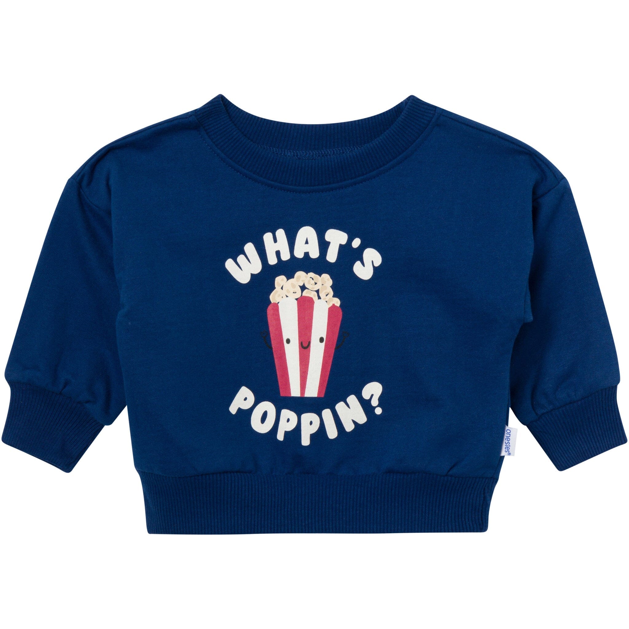 2-Piece Baby Boys What's Poppin Sweatshirt Set - Image 2