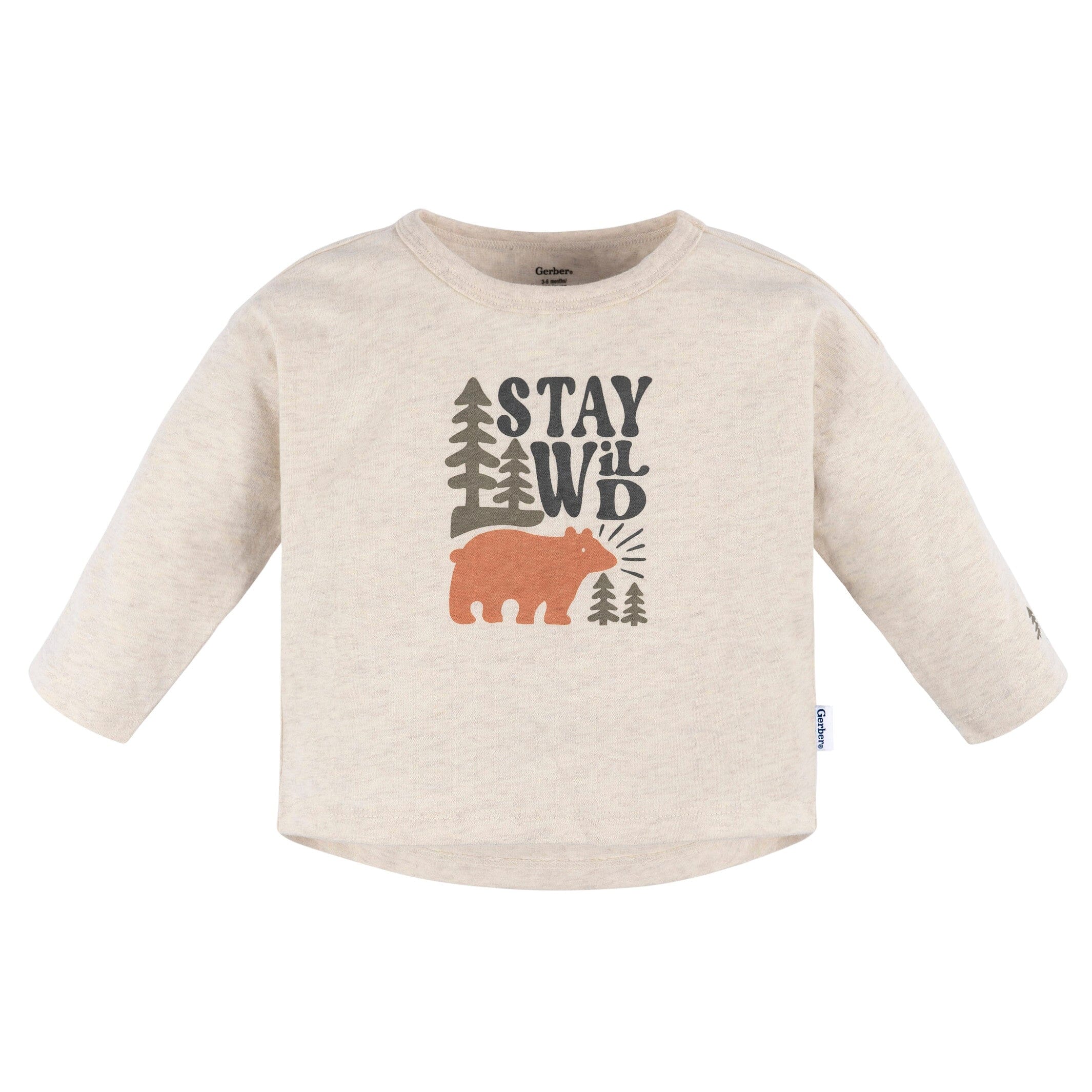 2-Piece Baby Boys Wild Top & Joggers Set - Image 3