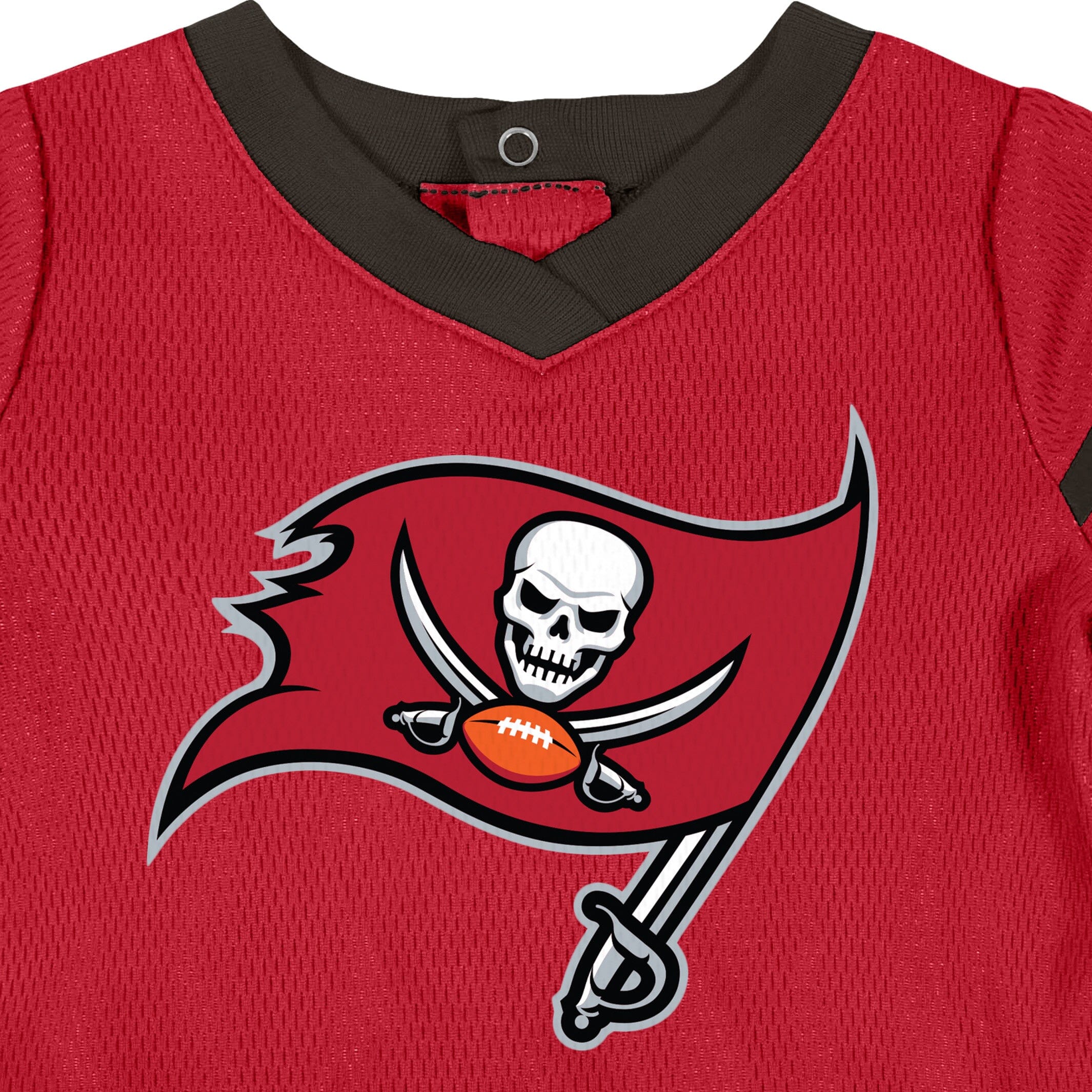 2-Piece Baby Girls Tampa Bay Buccaneers Dress & Diaper Cover Set - Image 7