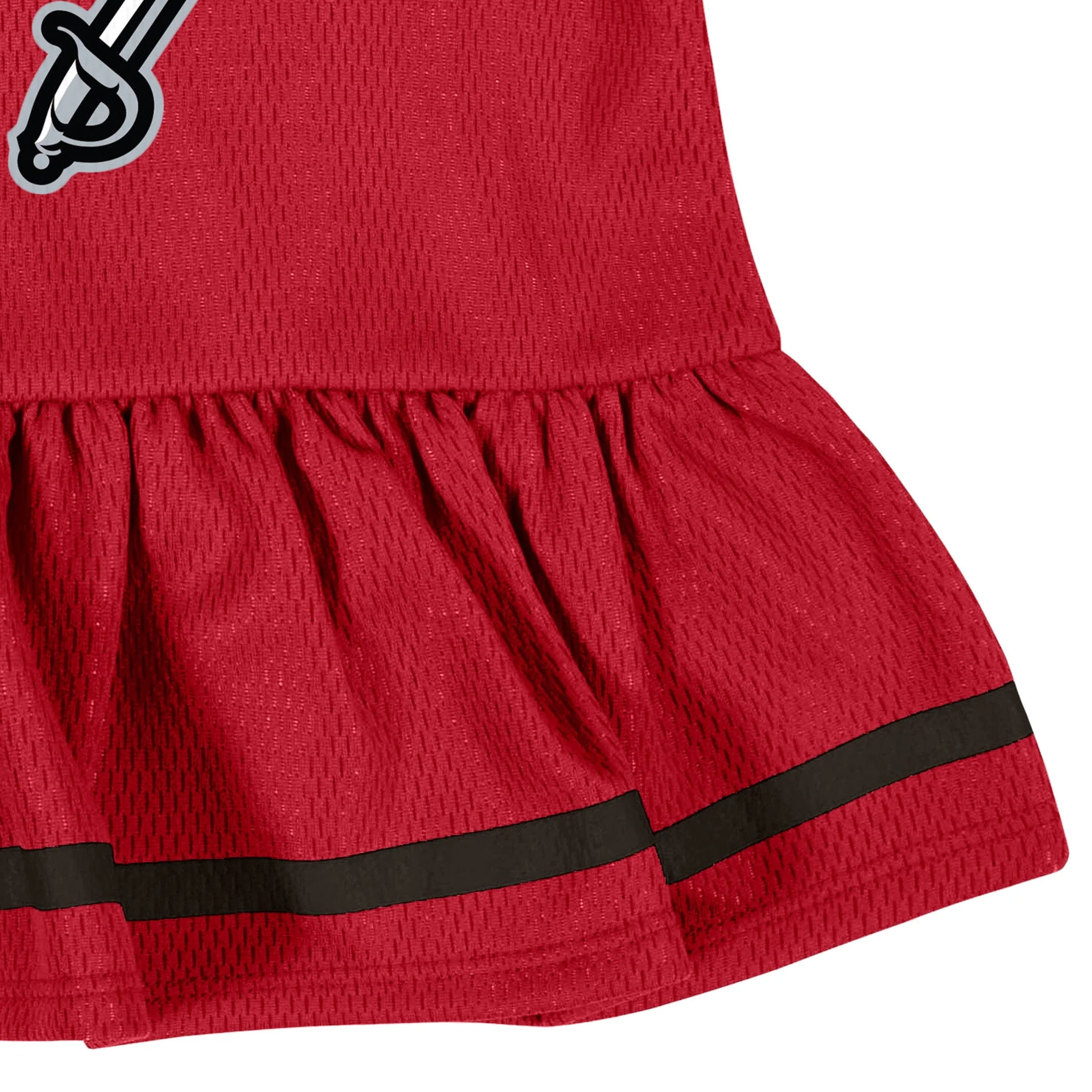 2-Piece Baby Girls Tampa Bay Buccaneers Dress & Diaper Cover Set - Image 9