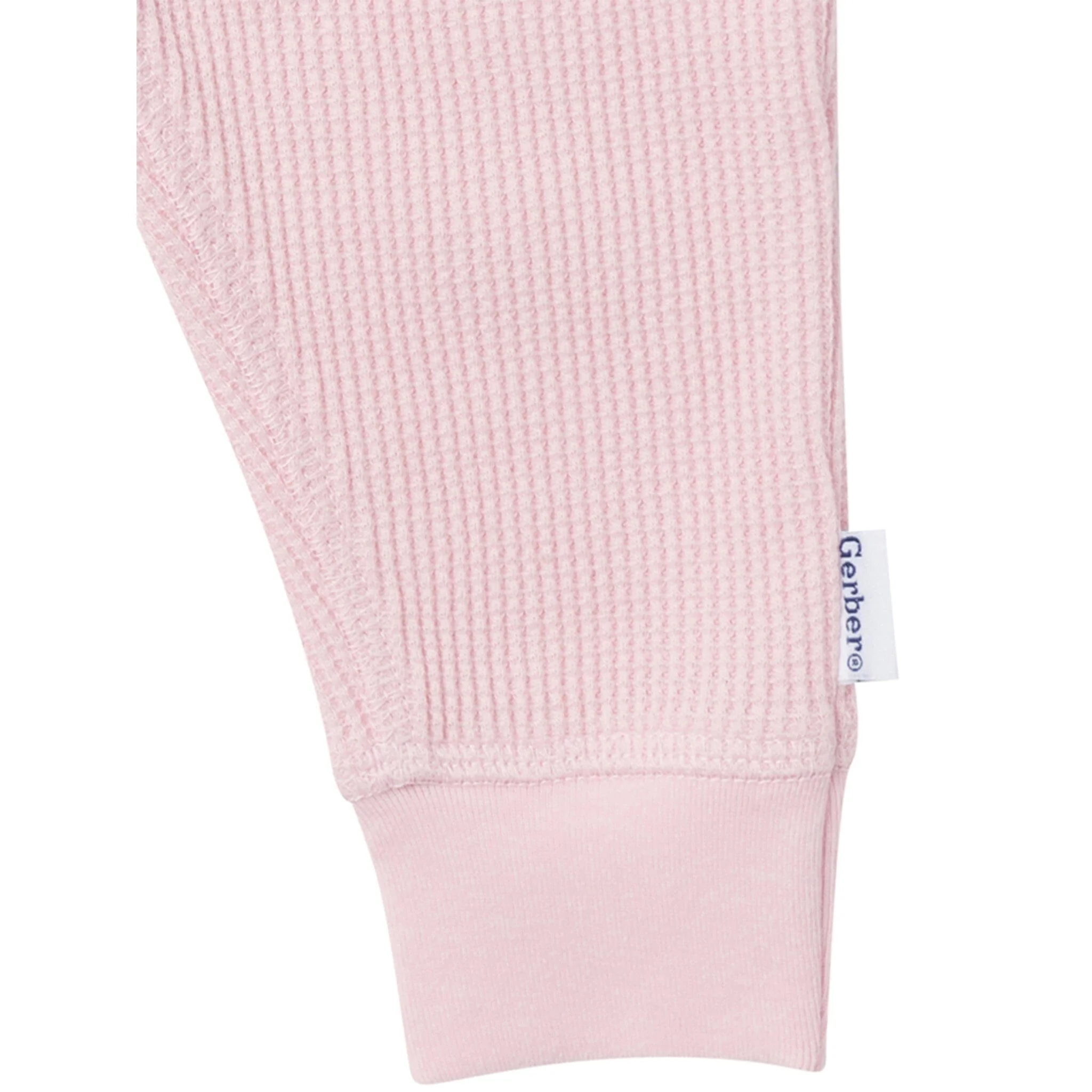 2-Piece Baby Girls Chalk Pink Onesies® Bodysuit and Pants Set - Image 7