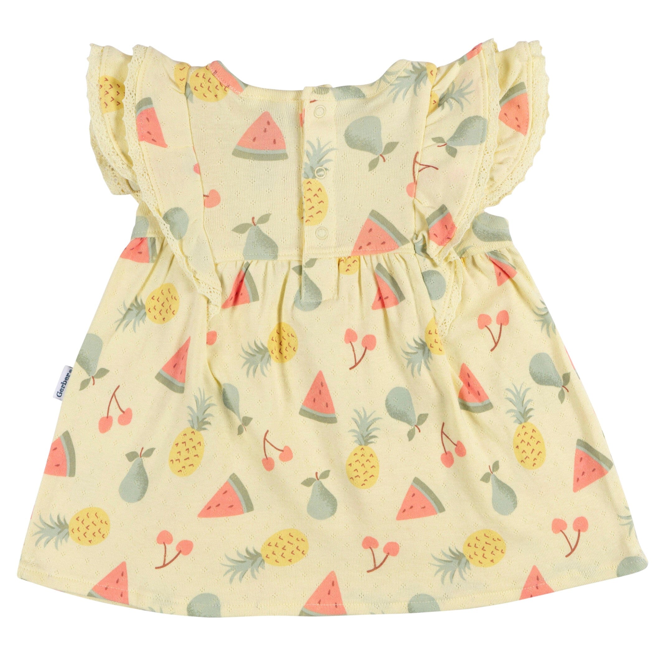 2-Piece Baby Girls Fruit Dress & Diaper Cover Set - Image 5