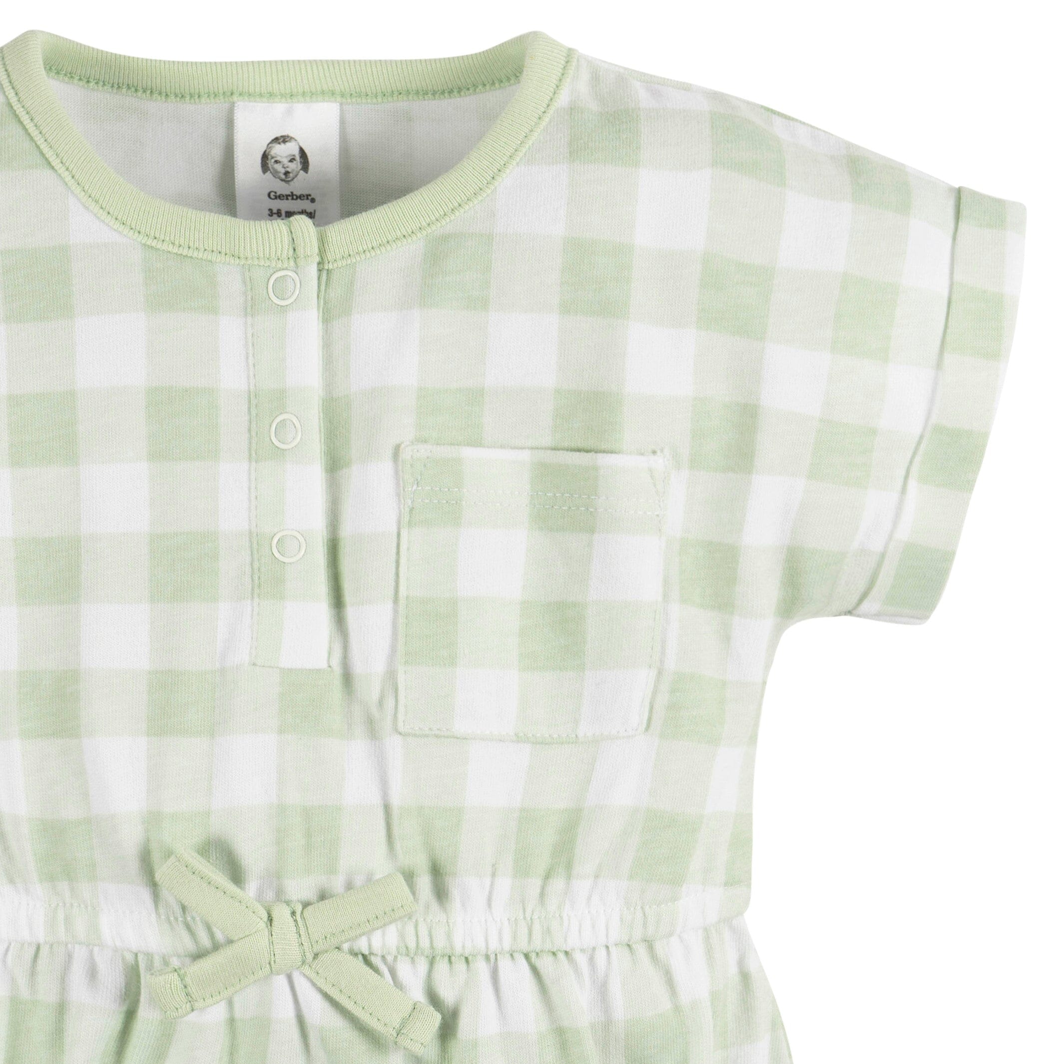 2-Pack Baby Girls Fruit Rompers - Image 3