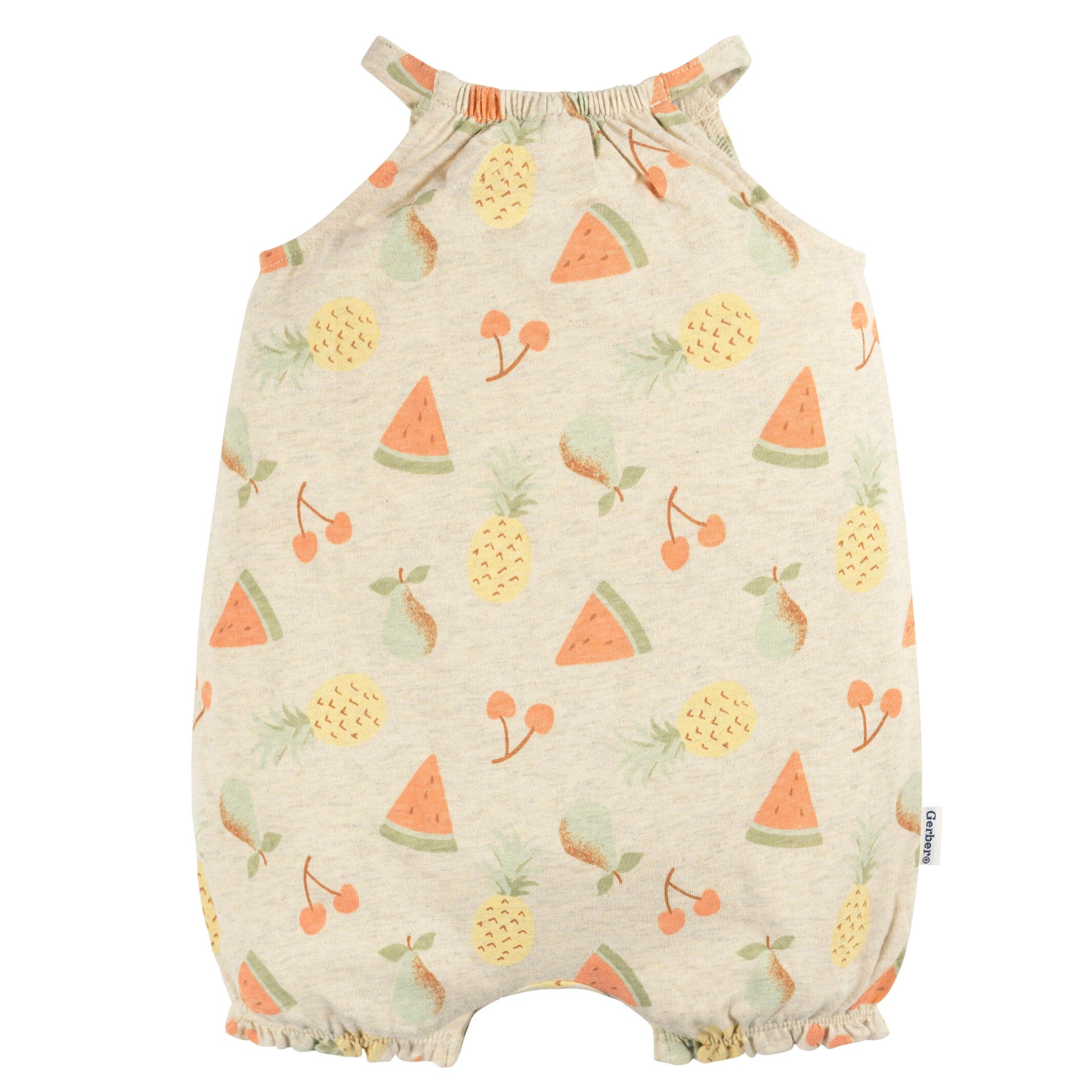 2-Pack Baby Girls Fruit Rompers - Image 4