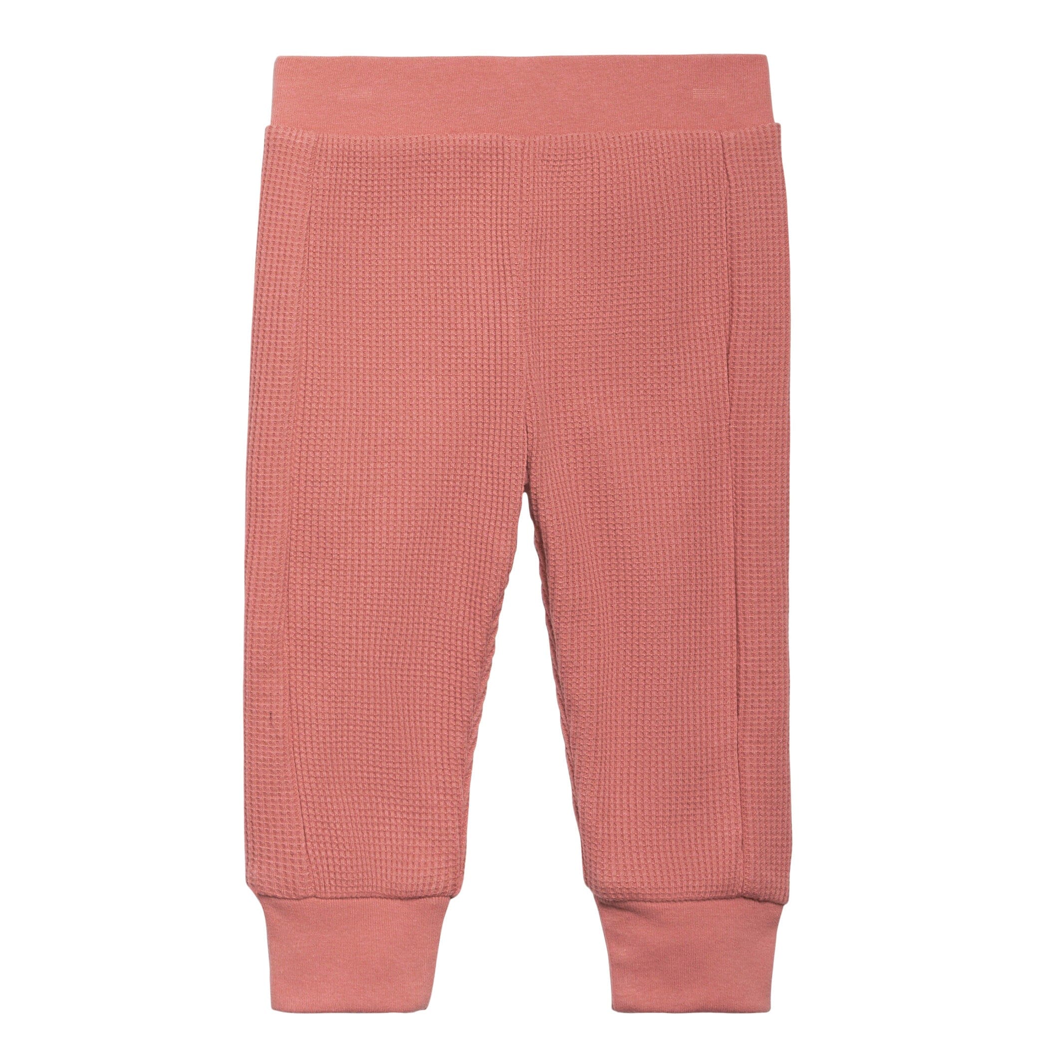 2-Piece Baby Girls Medium Rose Hoodie and Pant Set - Image 5