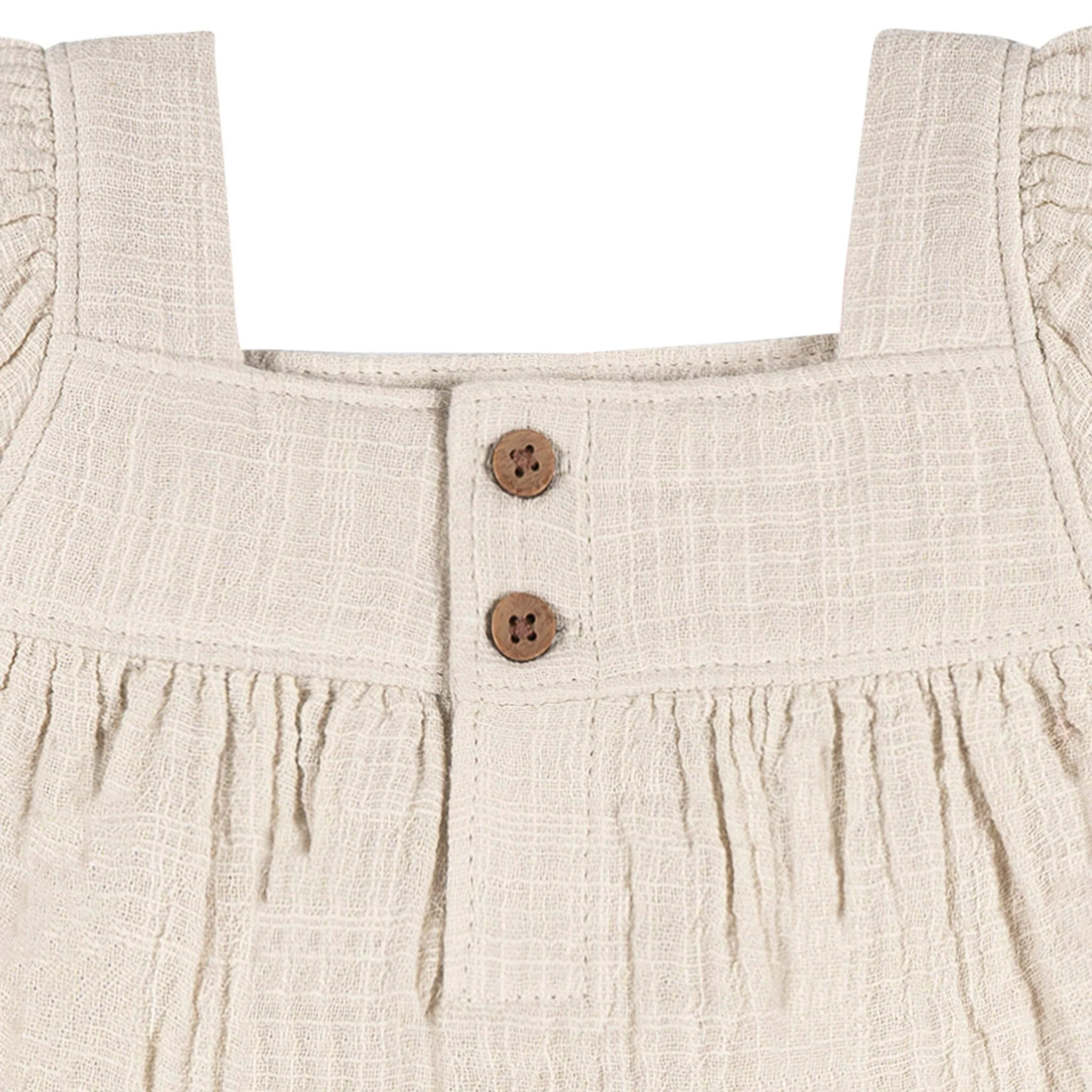 2-Piece Baby Girls Warm Grey Dress and Diaper Cover - Image 7