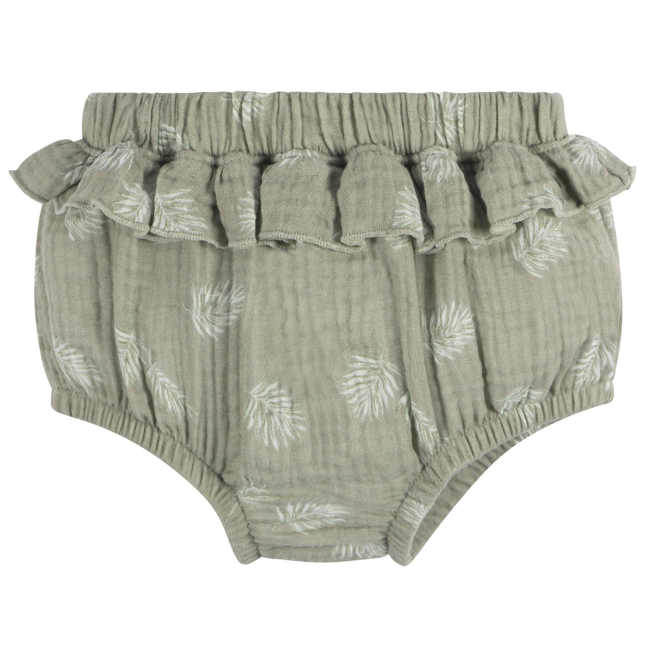 2-Piece Baby Girls Palms Tunic and Diaper Cover Set - Image 7