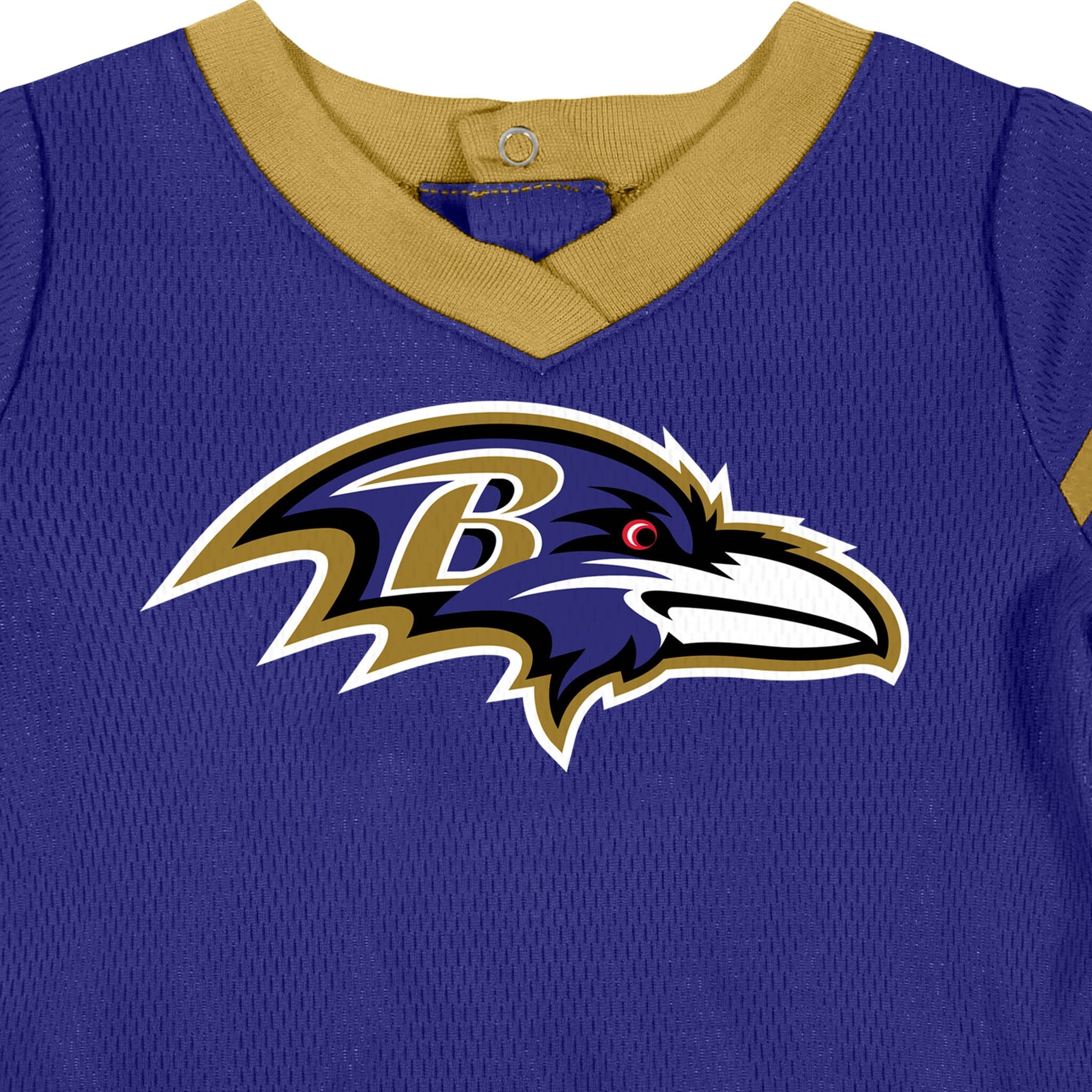 2-Piece Baby Girls Baltimore Ravens Dress & Diaper Cover Set - Image 3