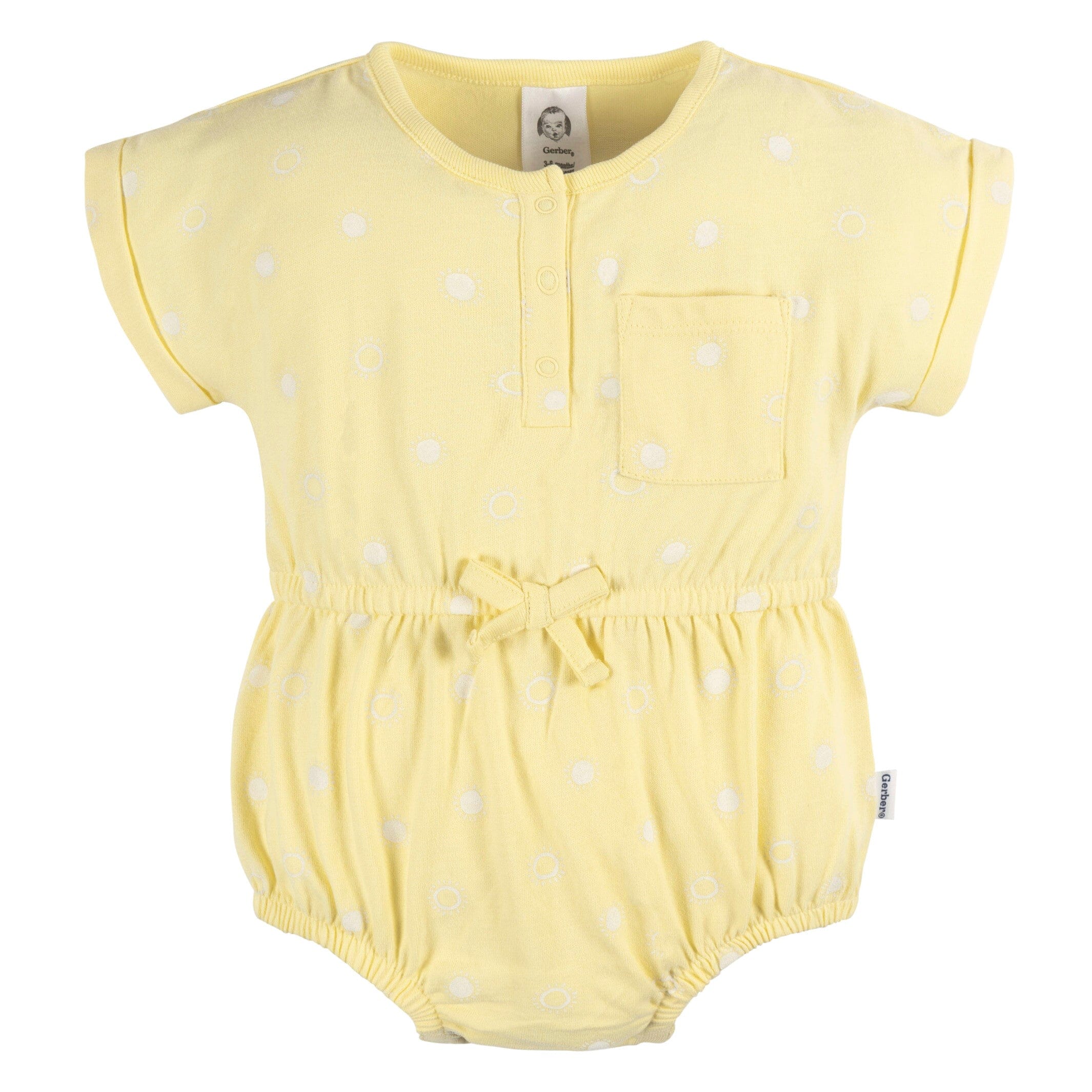 2-Pack Baby Girls Sailboats Rompers - Image 4