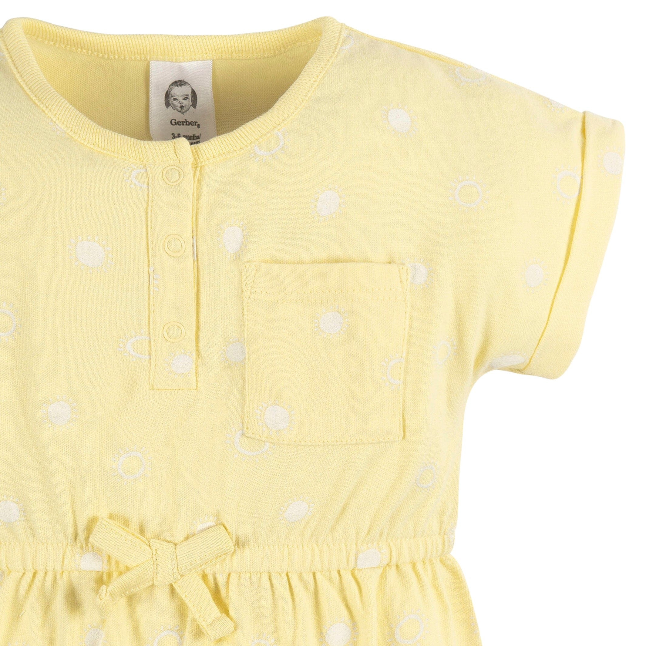 2-Pack Baby Girls Sailboats Rompers - Image 5