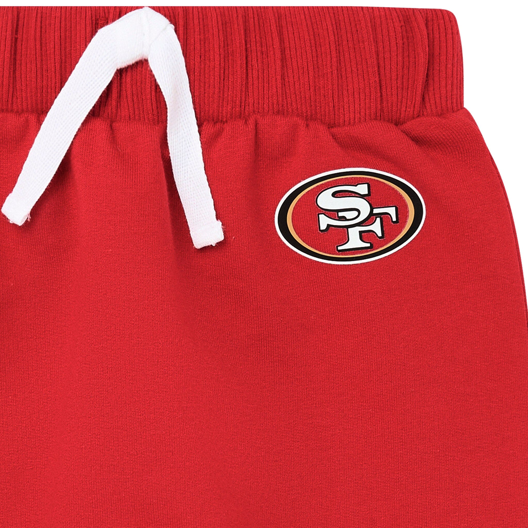 2-Piece Baby San Francisco 49ers Bodysuit and Jogger Set - Image 4