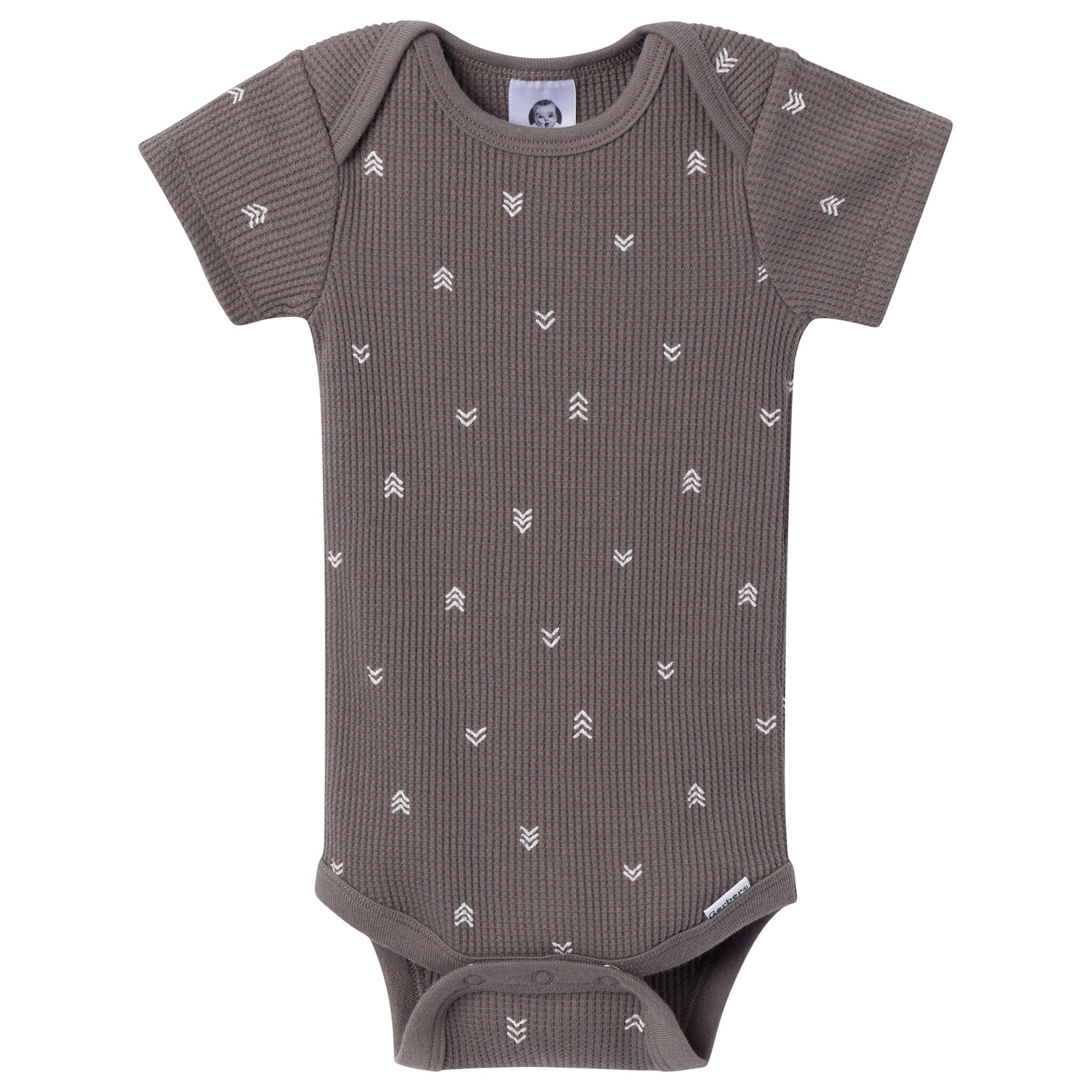 2-Piece Baby Neutral Arrow Heads Onesies® Bodysuit and Pants Set - Image 4