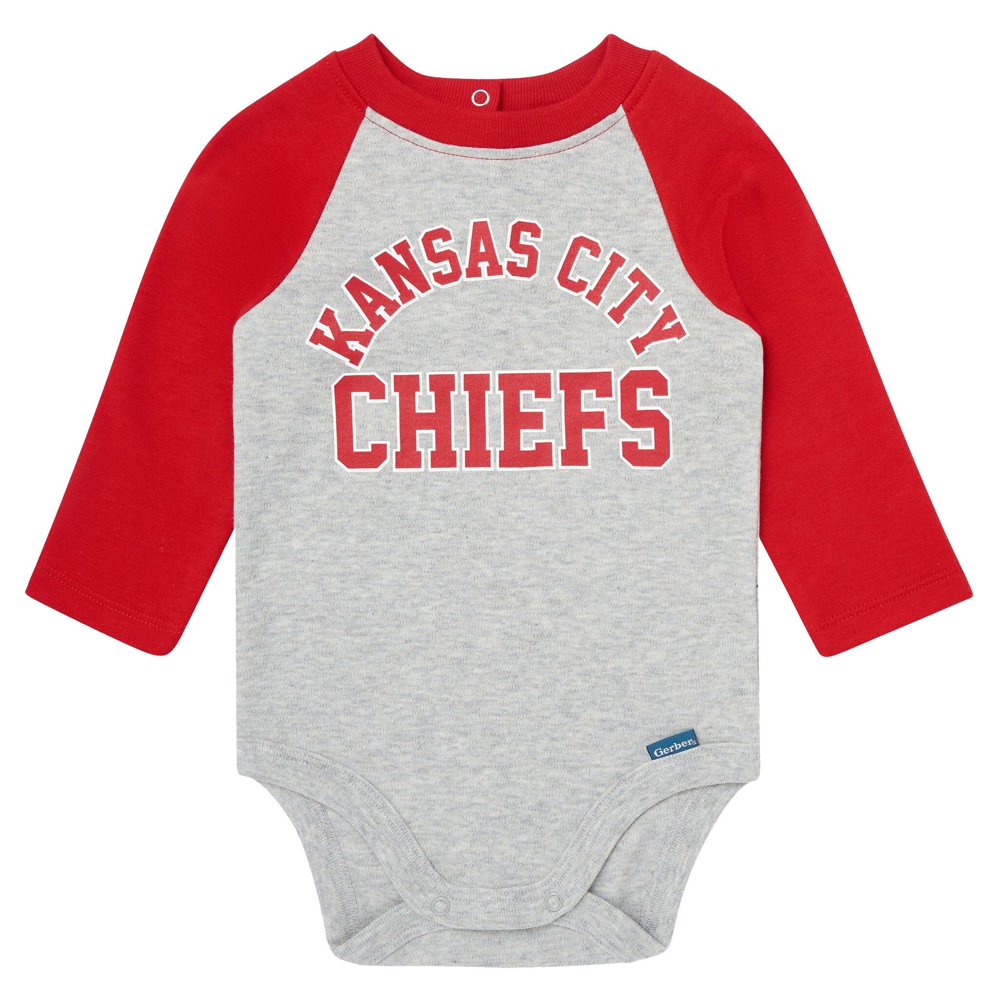 2-Piece Baby Kansas City Chiefs Bodysuit and Jogger Set - Image 2
