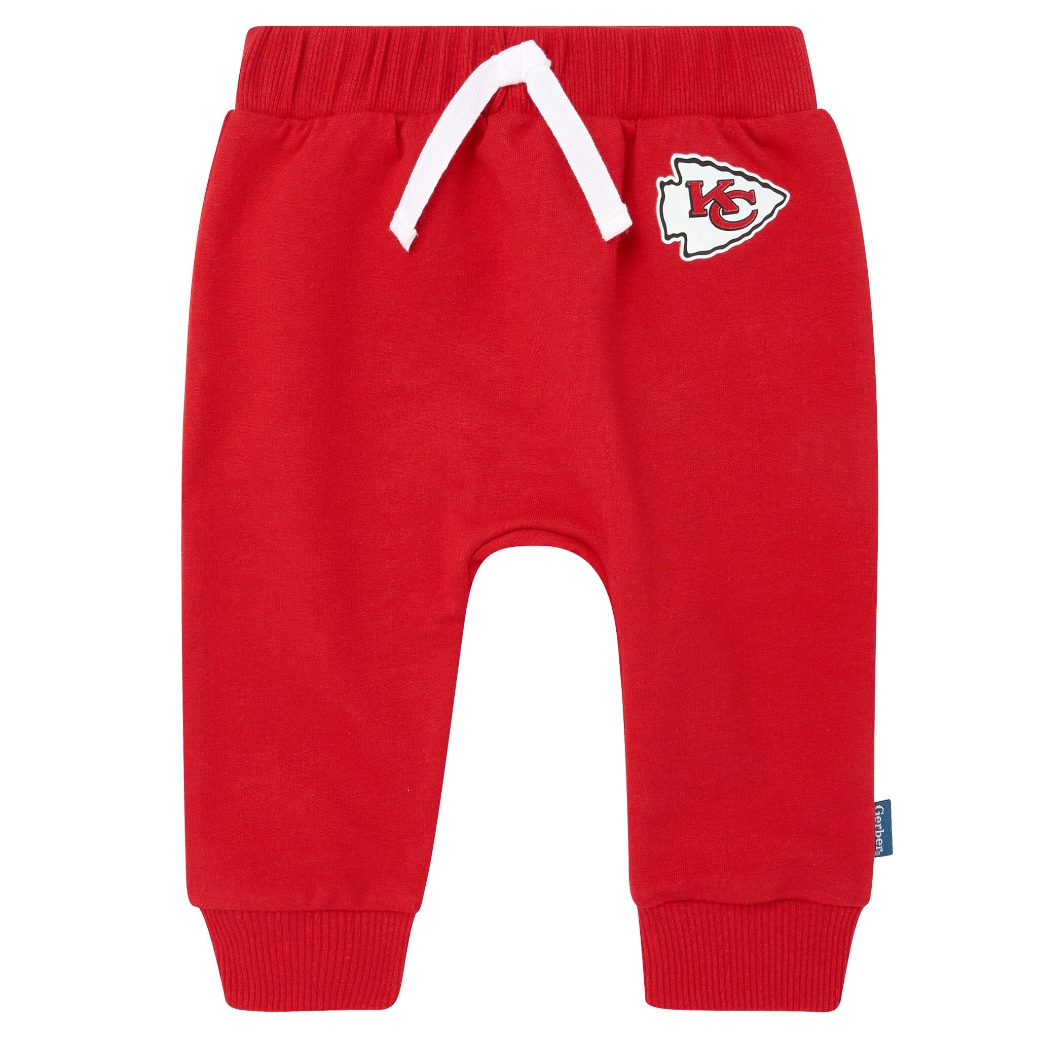 2-Piece Baby Kansas City Chiefs Bodysuit and Jogger Set - Image 3