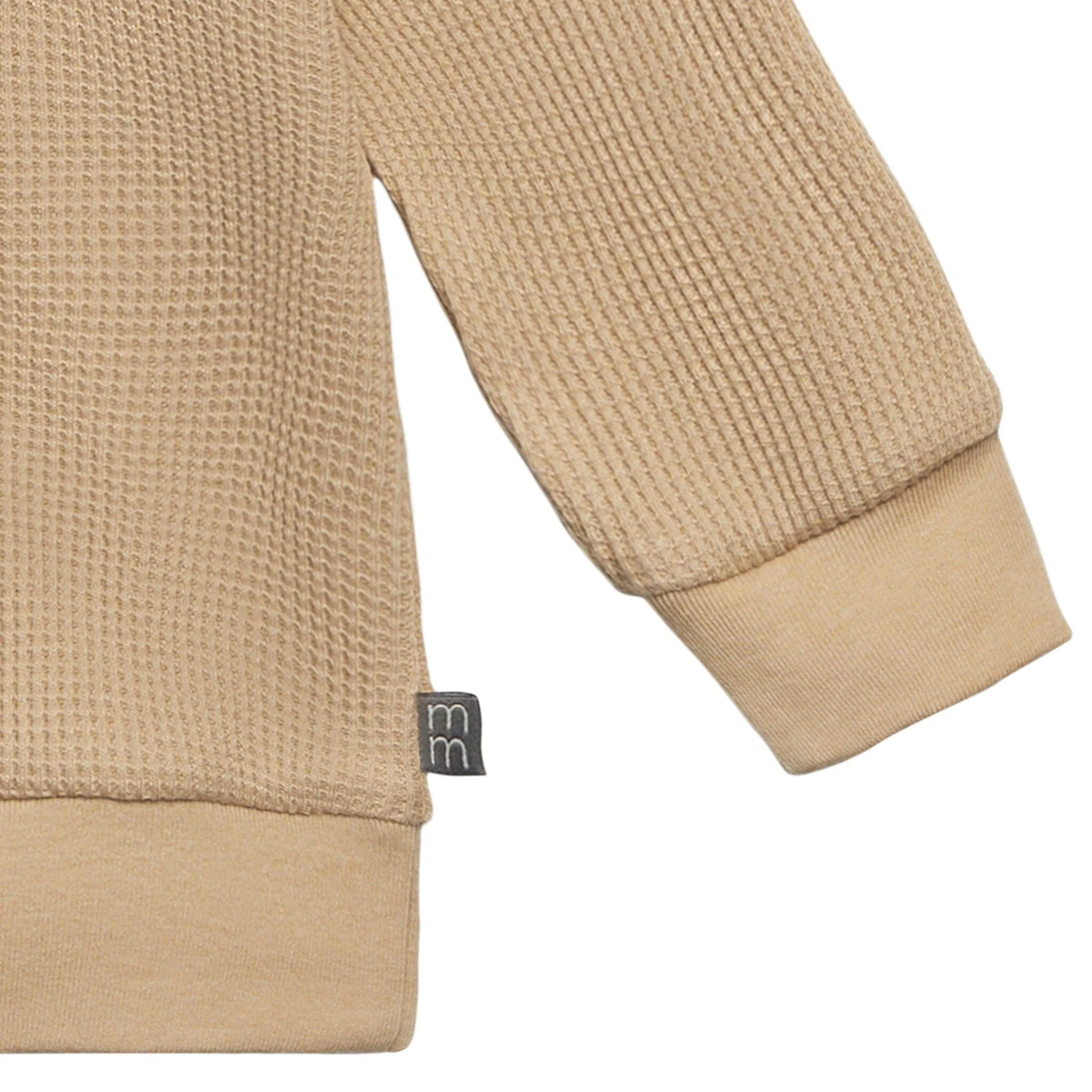 2-Piece Baby Neutral Lt Tan Hoodie and Pant Set - Image 4