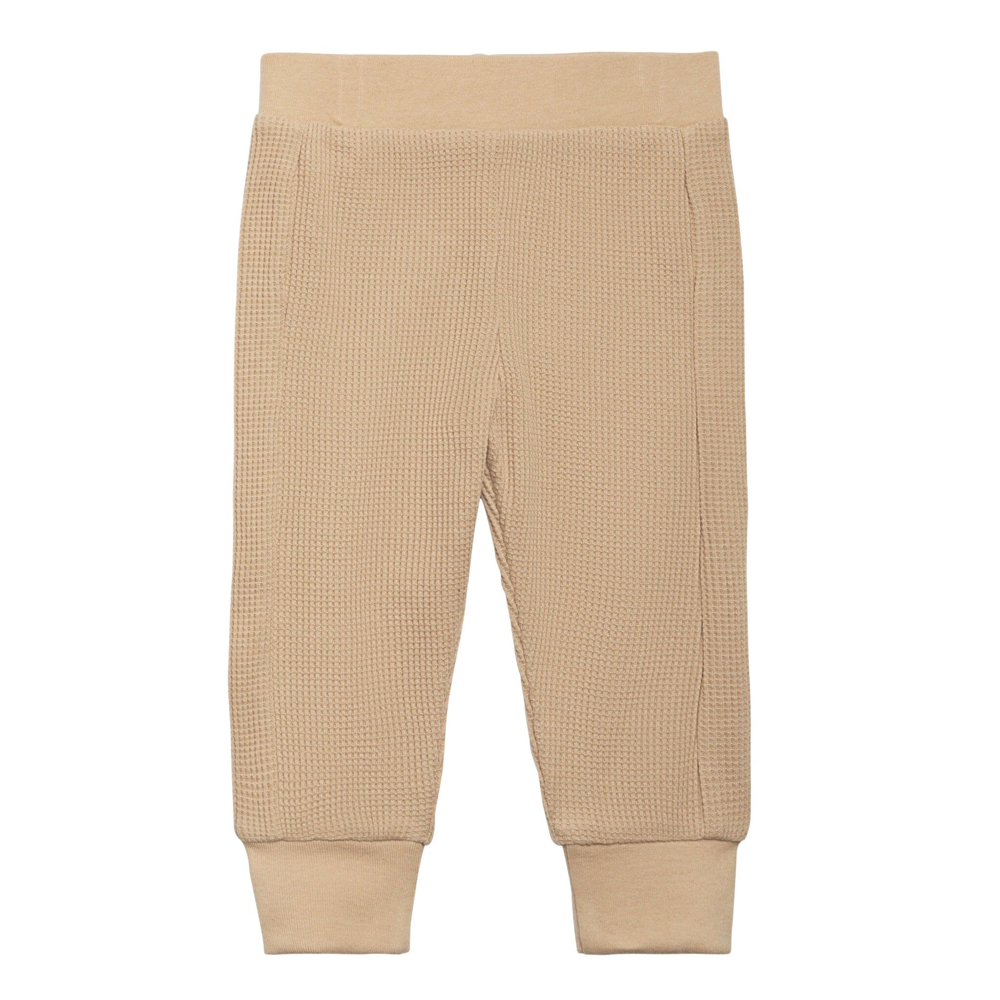 2-Piece Baby Neutral Lt Tan Hoodie and Pant Set - Image 5
