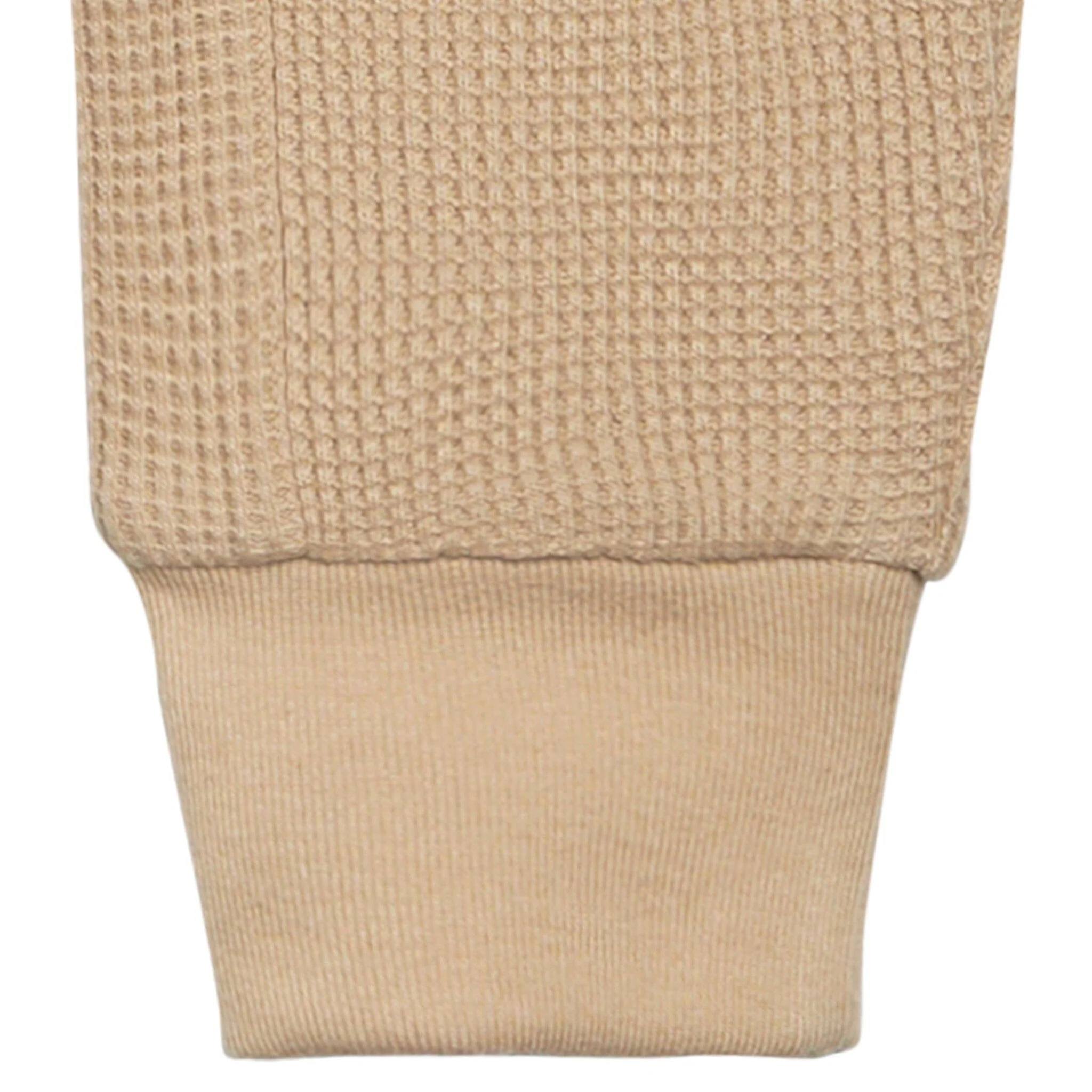 2-Piece Baby Neutral Lt Tan Hoodie and Pant Set - Image 6