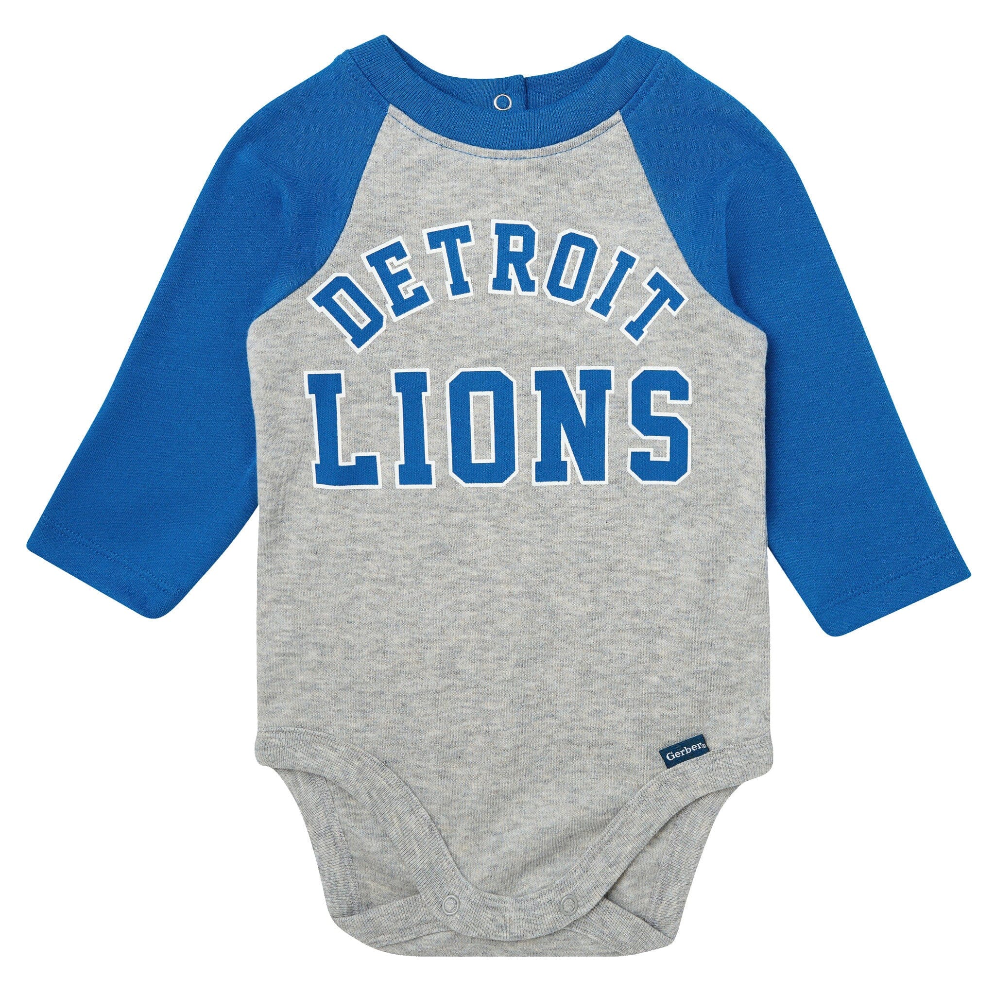 2-Piece Baby Detroit Lions Bodysuit and Jogger Set - Image 2