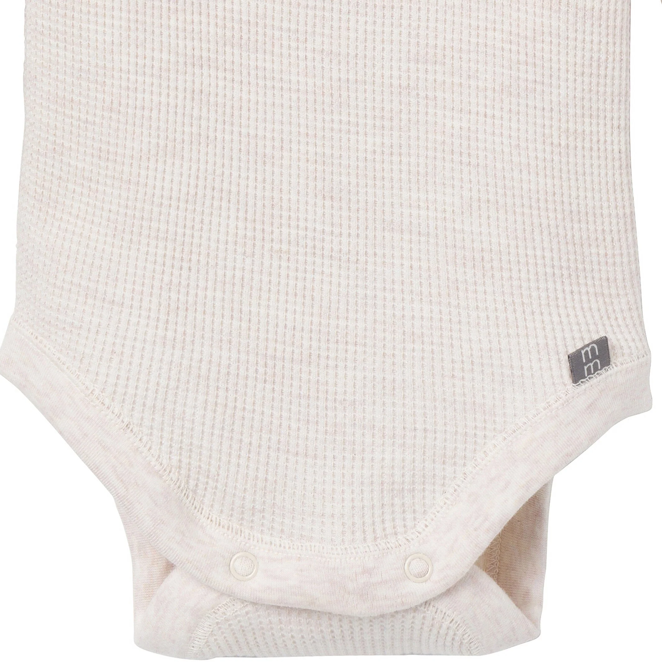 2-Piece Baby Neutral Oatmeal Heather Bodysuit and Pant Set - Image 4