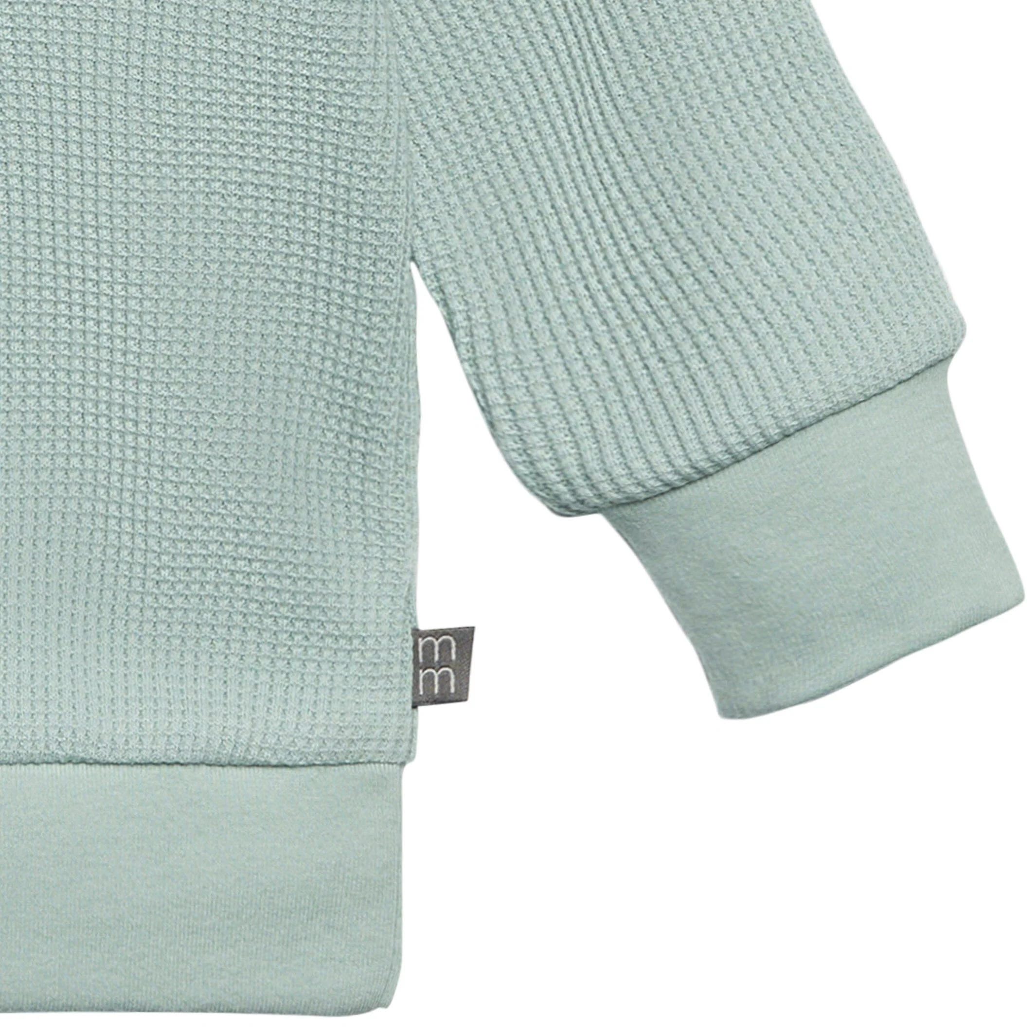 2-Piece Baby Neutral Medium Sky Hoodie and Pant Set - Image 6