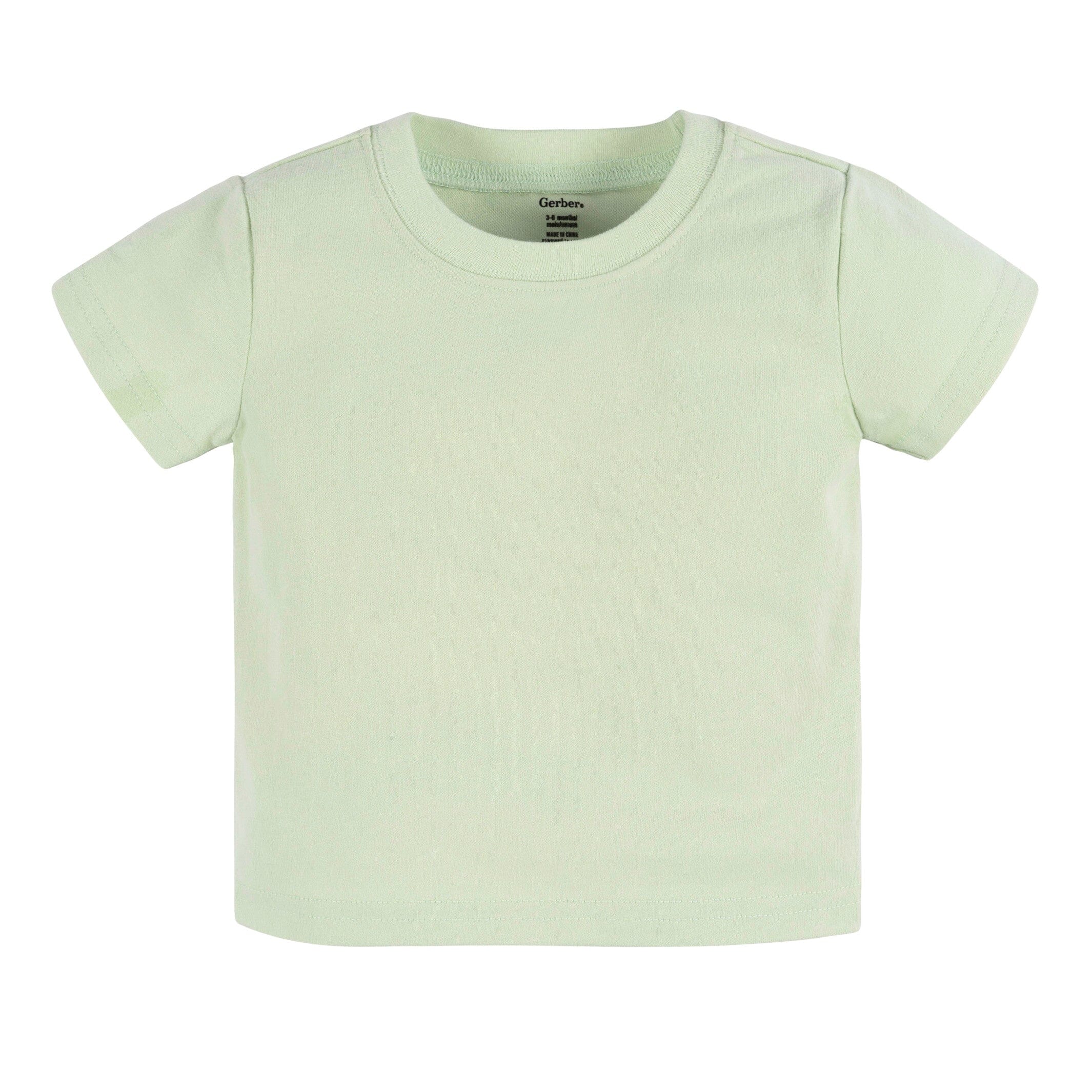 2-Piece Baby Neutral Palms Cotton Gauze Overall Romper and T-Shirt Set - Image 5