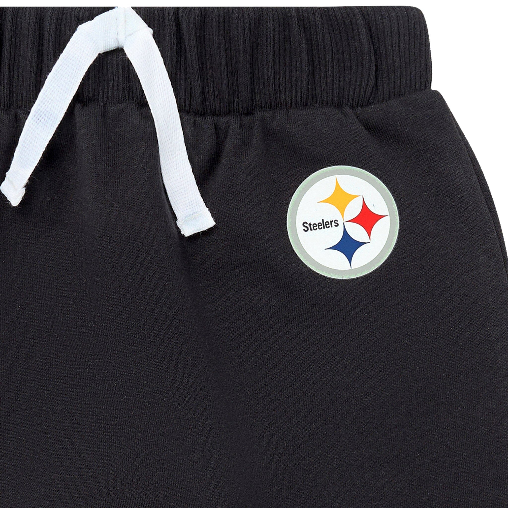 2-Piece Baby Pittsburgh Steelers Bodysuit and Jogger Set - Image 4