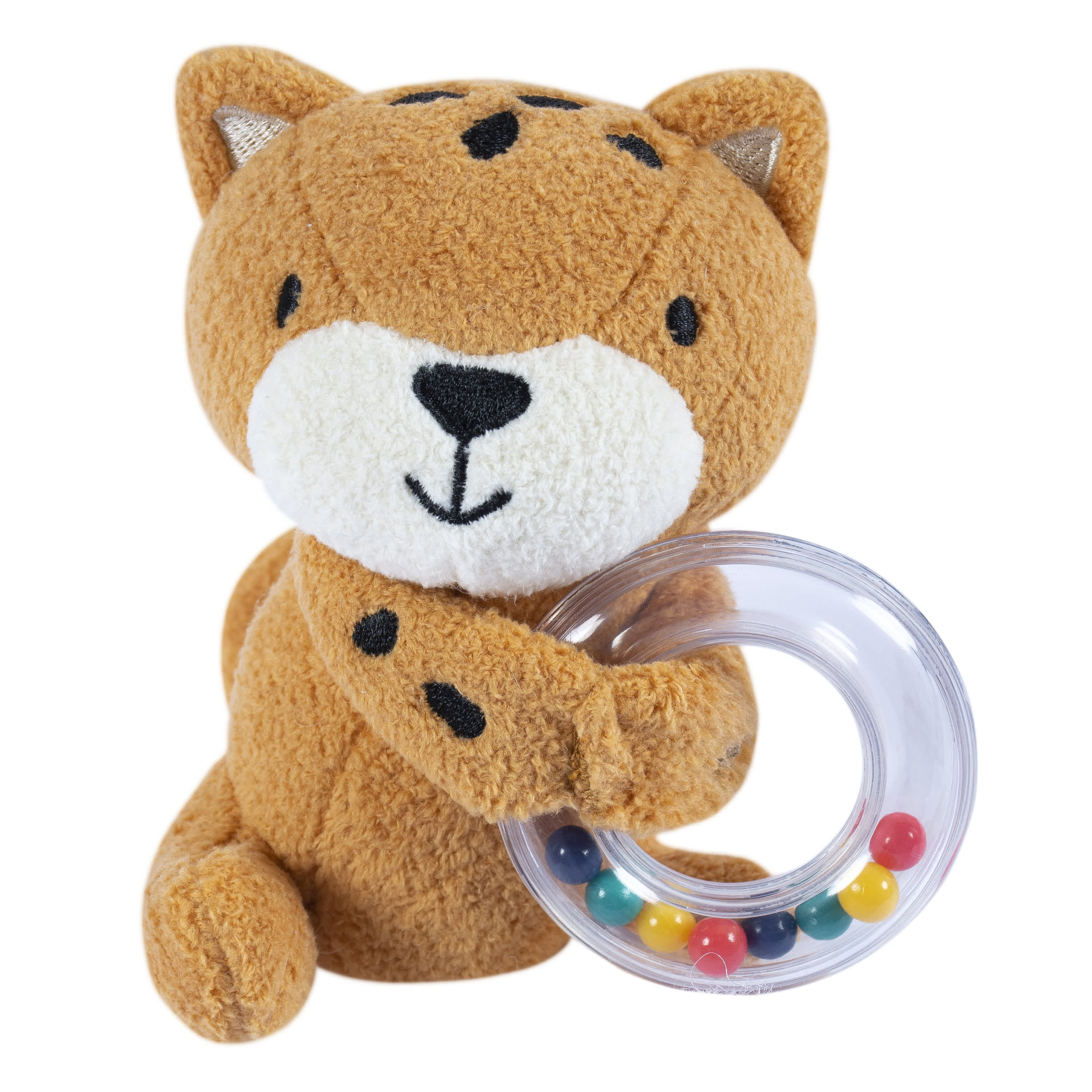 2-Piece Baby Boys Cheetah & Crocodile Rattle and Teether Set - Image 5