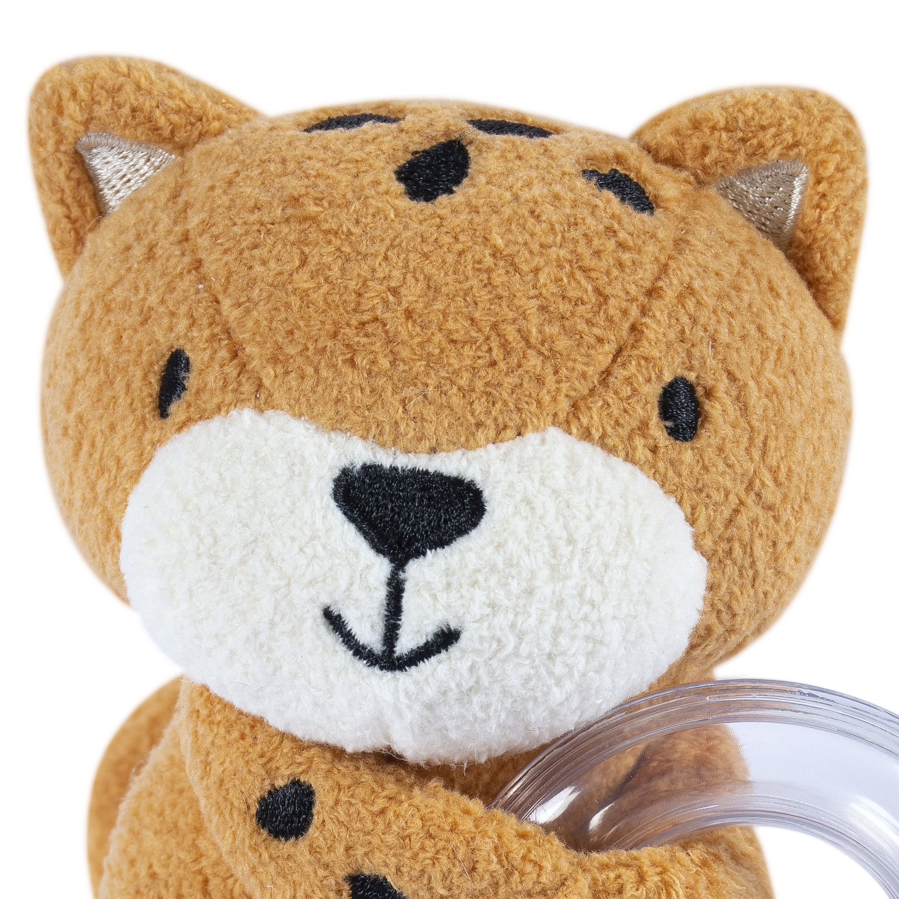 2-Piece Baby Boys Cheetah & Crocodile Rattle and Teether Set - Image 6