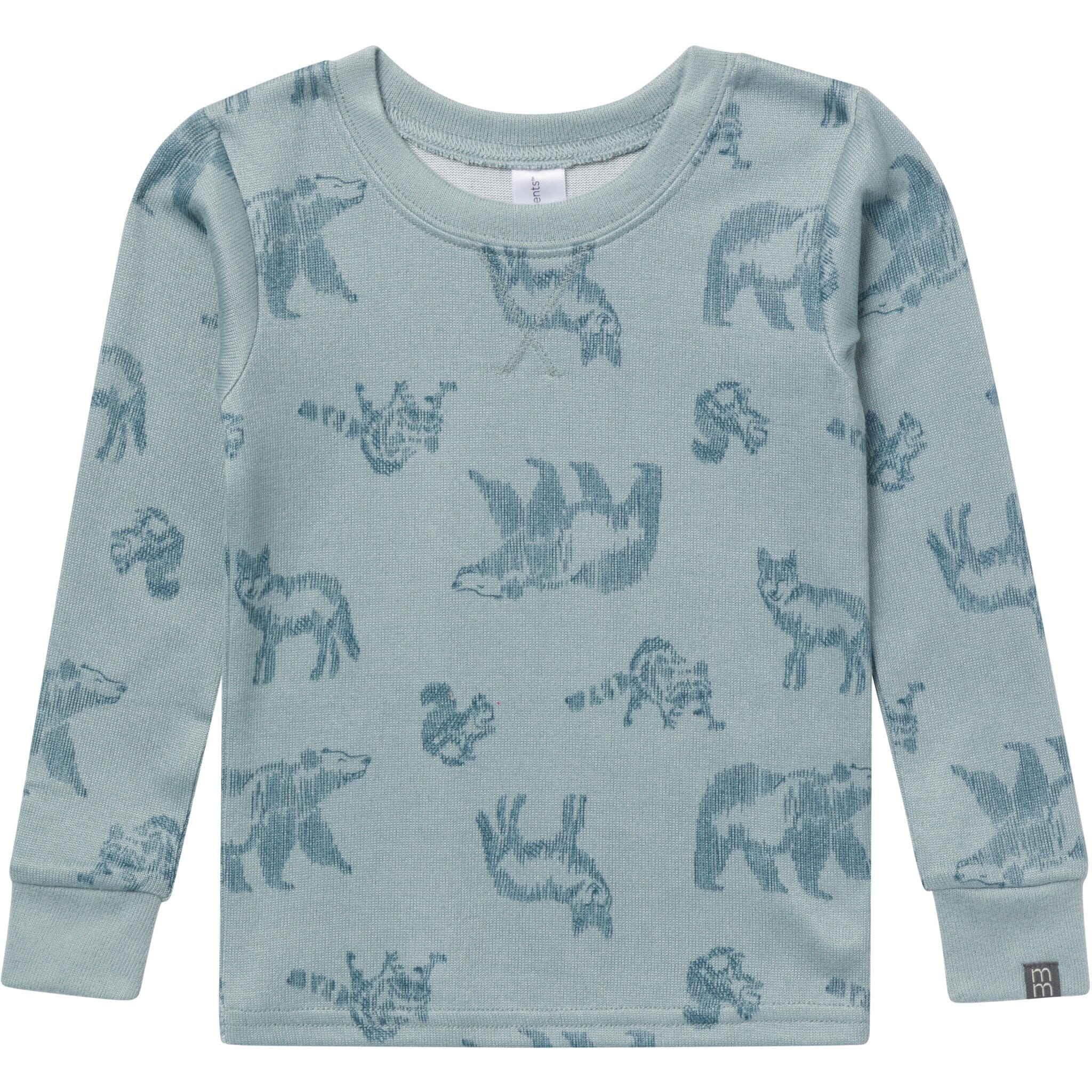 2-Piece Boys Woodland Animals Snug Fit Pajama Set - Image 4