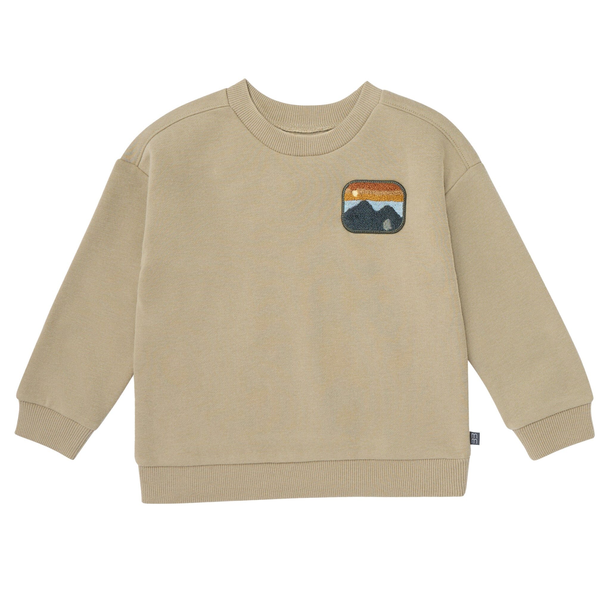 2-Piece Boys Olive Mountain Sweatshirt and Jogger Set - Image 4